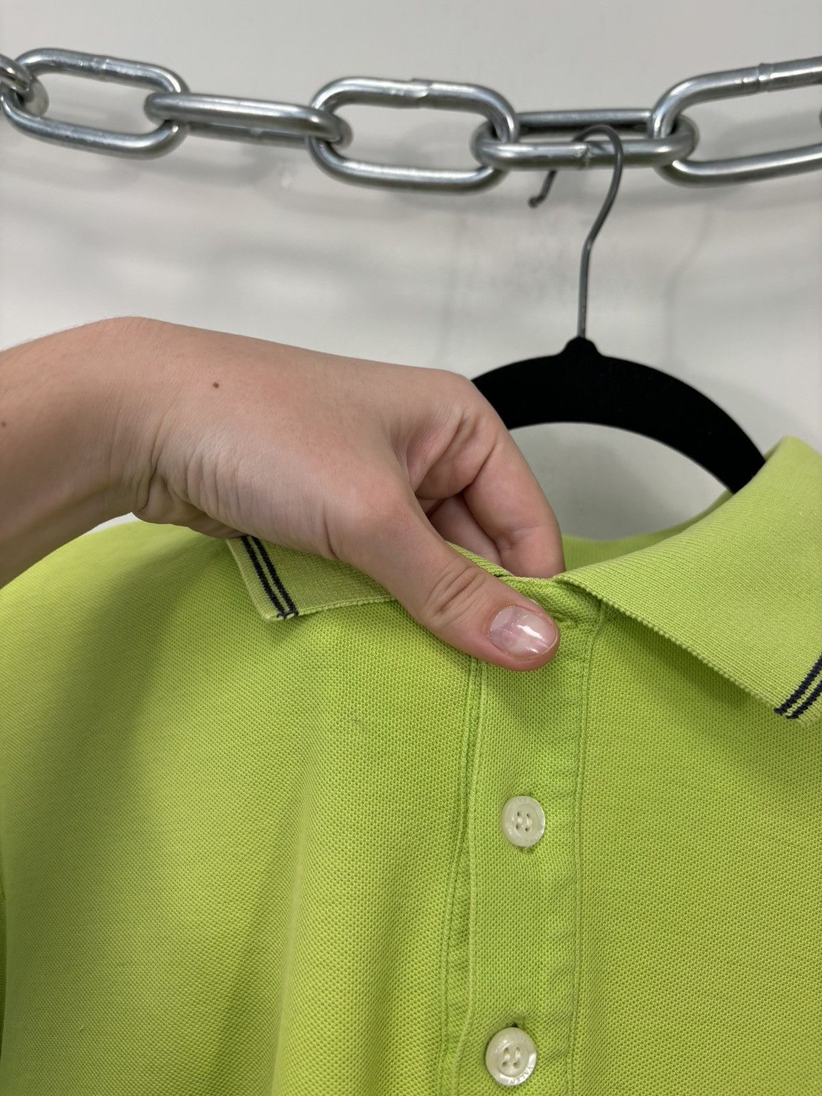 Valentino Vintage Valentino Men’s Mint Green Italian Luxury Polo Shirt Size US XL / EU 56 / 4 - 8 Thumbnail