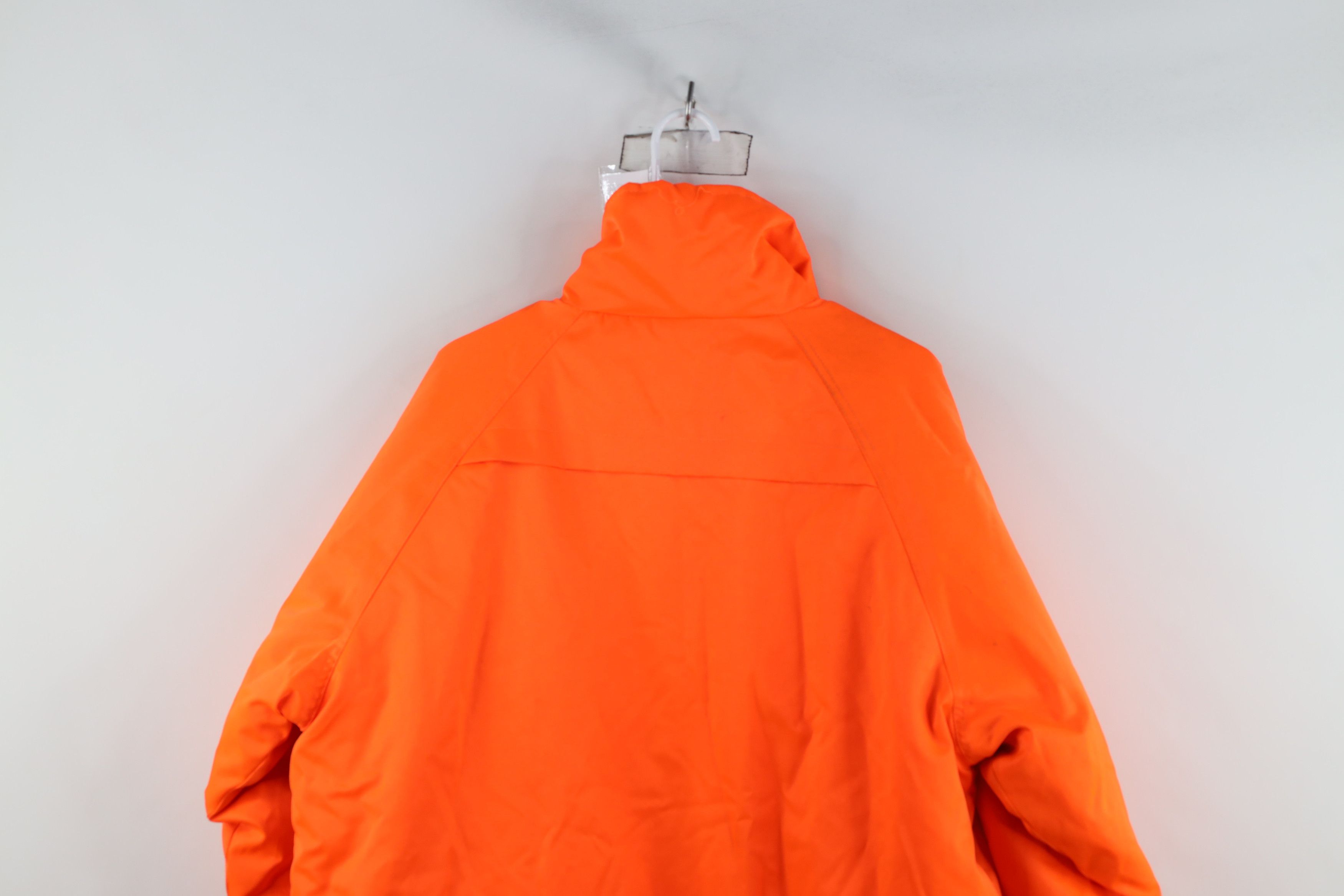 Vintage Vintage 90s Streetwear Hunting Parka Jacket Blaze Orange Size US L / EU 52-54 / 3 - 16 Thumbnail