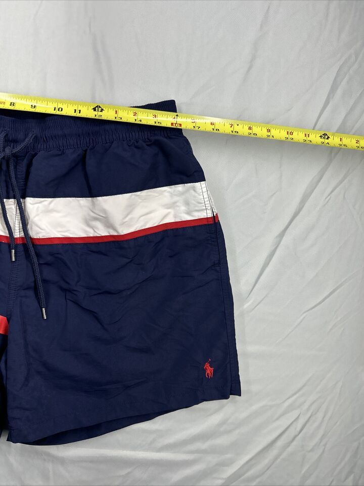 Polo Ralph Lauren Polo Ralph Lauren Stripe Spell Out Swim Men’s Trunks Sz XL Size US 38 / EU 54 - 4 Thumbnail