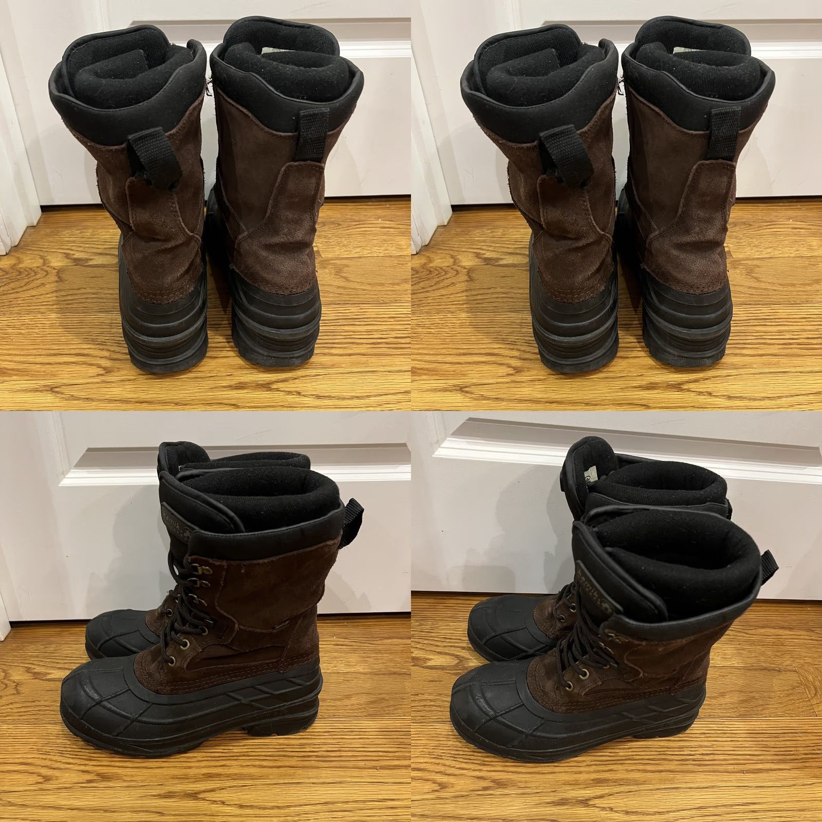 Vintage VINTAGE Kamik Men’s Winter Boots Size 9M Waterproof Insulated Snow Boots Mid-Calf Brown Size US 9 / EU 42 - 8 Thumbnail