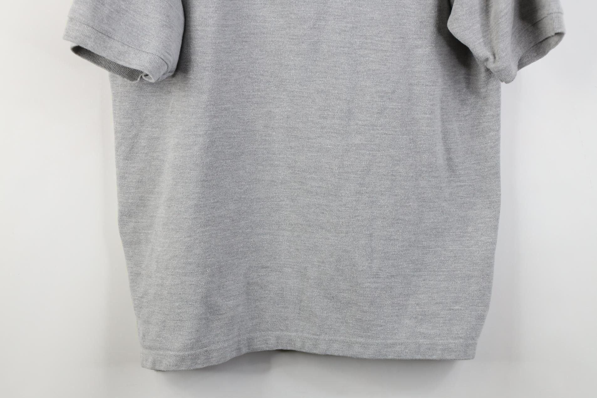 Vintage Vintage 90s Streetwear Collared Golf Polo Shirt Gray Cotton Size US M / EU 48-50 / 2 - 3 Thumbnail