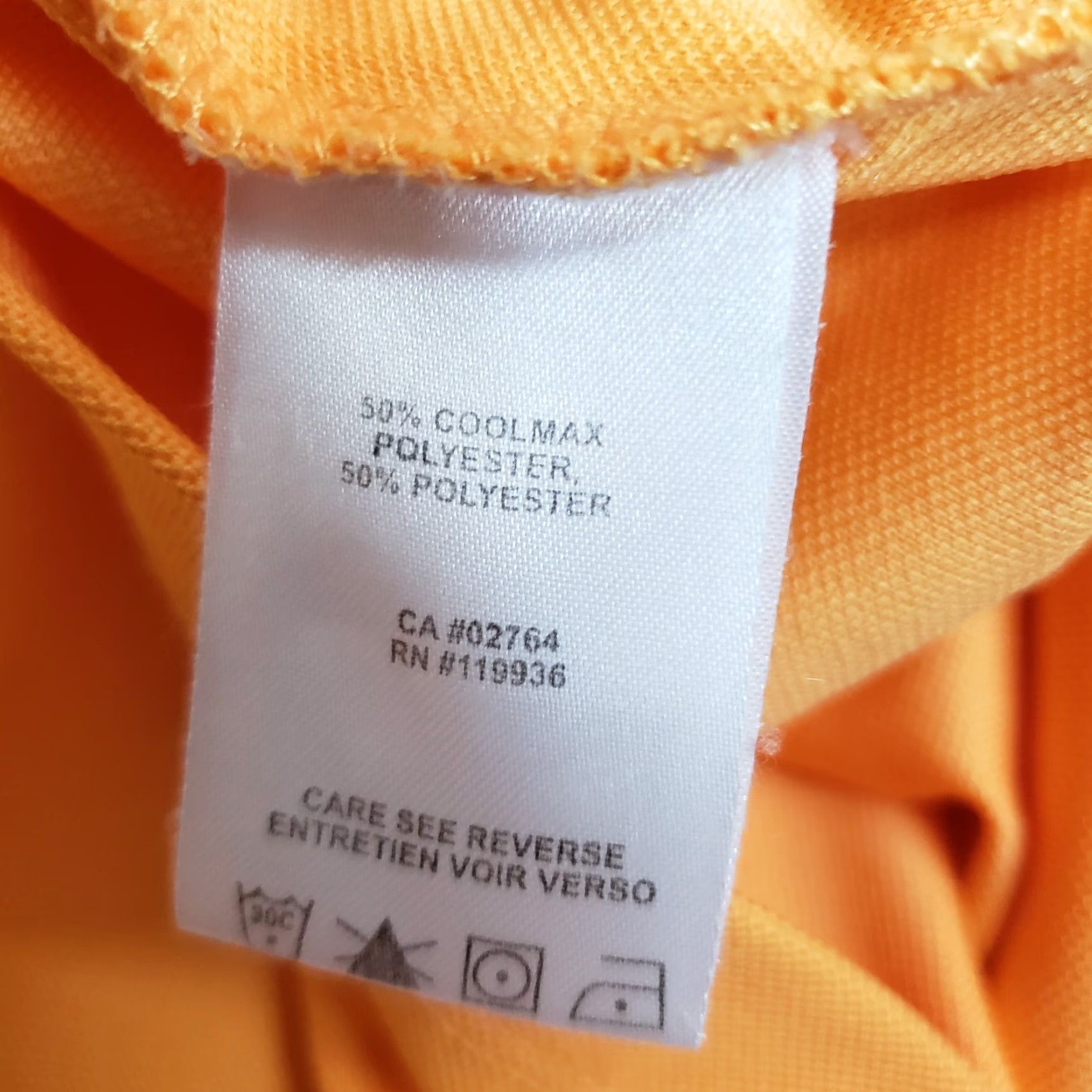 Vintage Nivo Womens Top Sz Medium Solid Orange 1/4 Zip Sleeveless Polo Shirt Womens Medium Orange 1/4 Zip Sleeveless Nivo Size M / US 6-8 / IT 42-44 - 6 Thumbnail