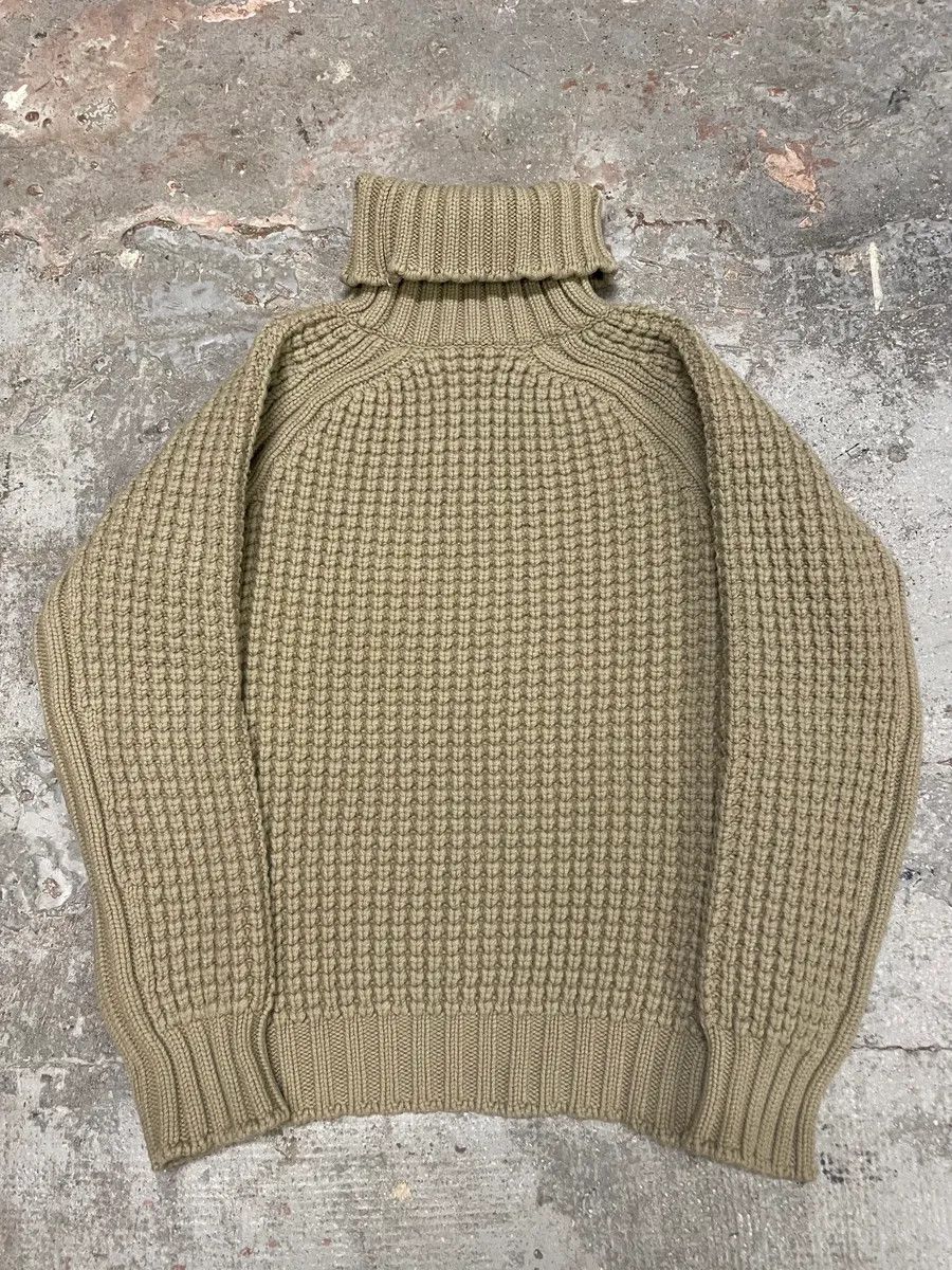 Saint Laurent Paris 2000s Yves Saint Laurent Grey Wool Turtleneck Size US M / EU 48-50 / 2 - 6 Thumbnail