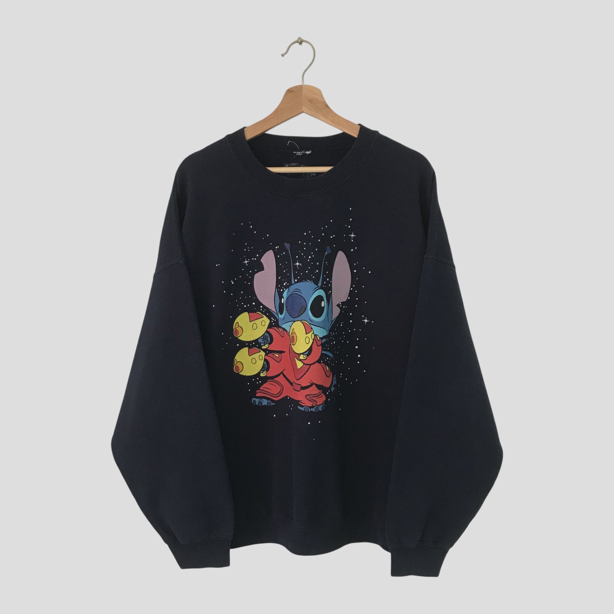 Vintage Vintage Lilo Stitch Blue Sweatshirt 2Xlarge - 489 Size US XXL / EU 58 / 5 - 3 Thumbnail