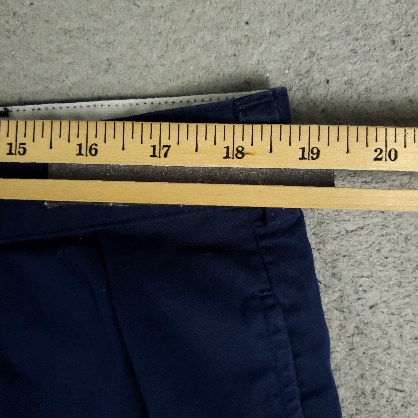 Ralph Lauren Ralph Lauren Chino Shorts Mens Size 38 Navy Blue Casual Pleated Size US 38 / EU 54 - 4 Thumbnail