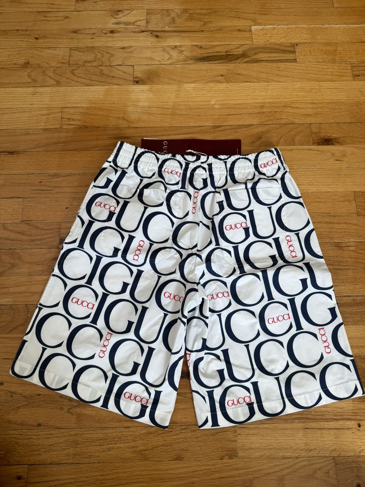 Gucci Gucci Logo Swin Trunks Size US 30 / EU 46 - 6 Thumbnail