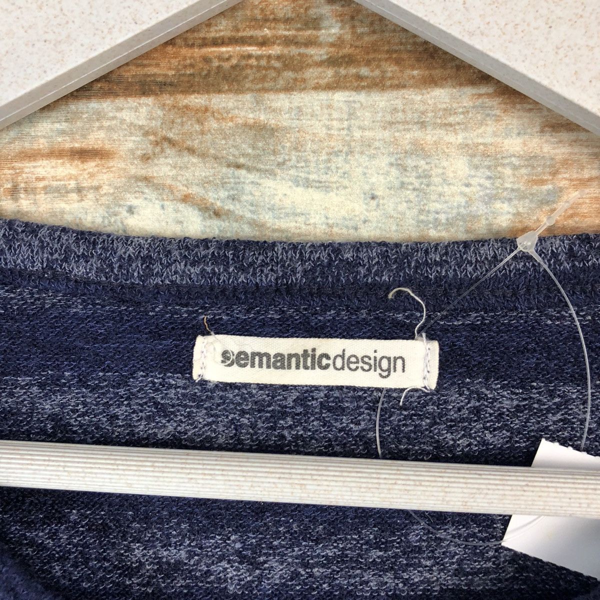 semanticdesign Semantic Design Stripes Blue long sleeve #A1370 Size US L / EU 52-54 / 3 - 9 Thumbnail