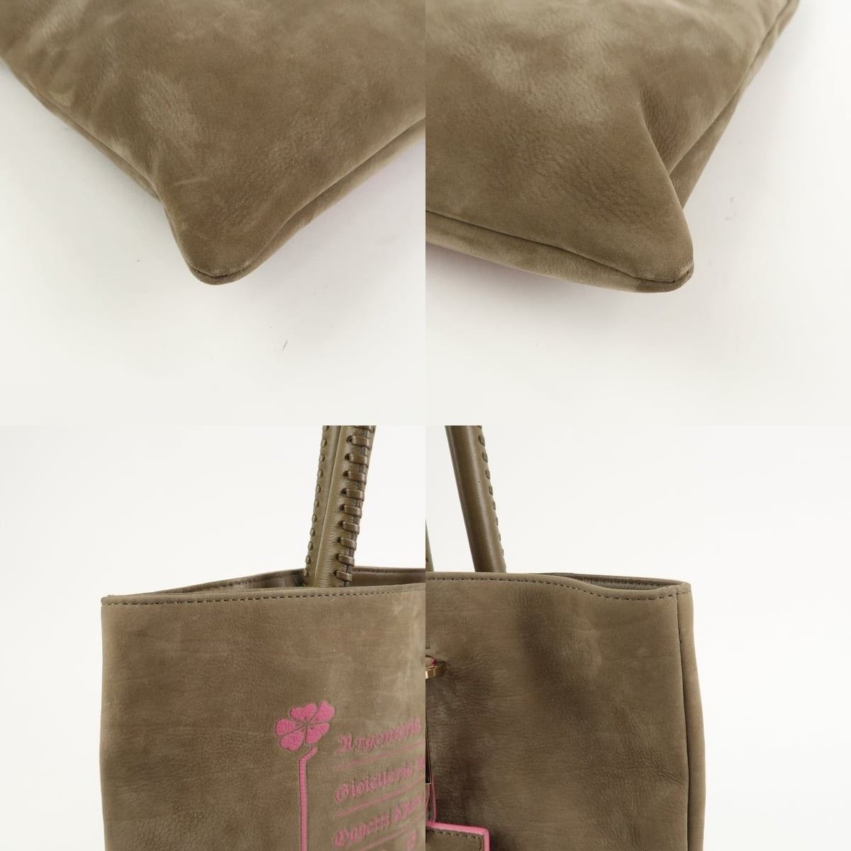 Bvlgari Bvlgari Collezione Suede Tote Tan Size ONE SIZE - 5 Thumbnail