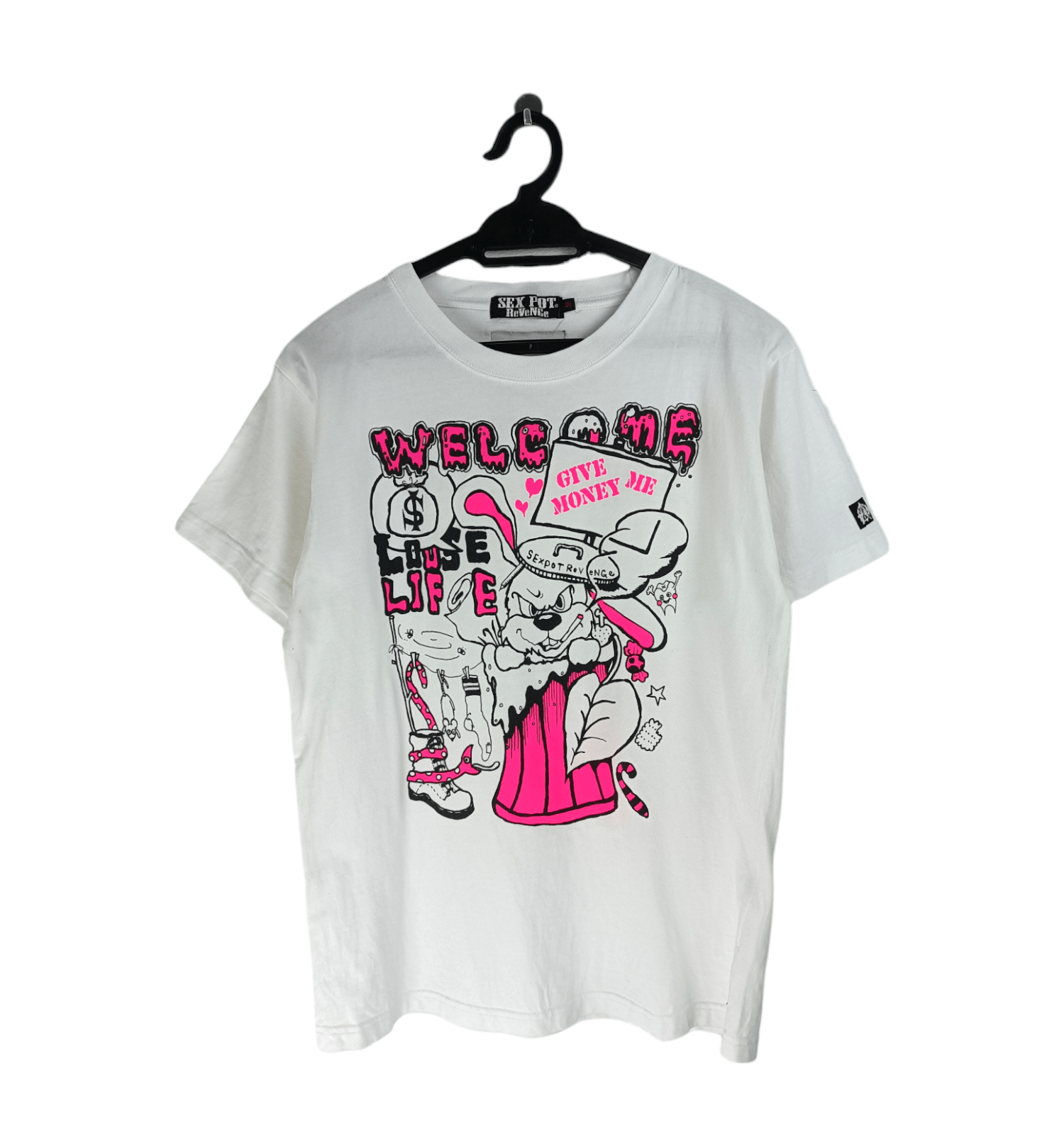Vintage VINTAGE Y2K SEX POT REVENGE PUNK GOTHIC LGB IFSIXWASNINE Size US M / EU 48-50 / 2 - 1 Thumbnail