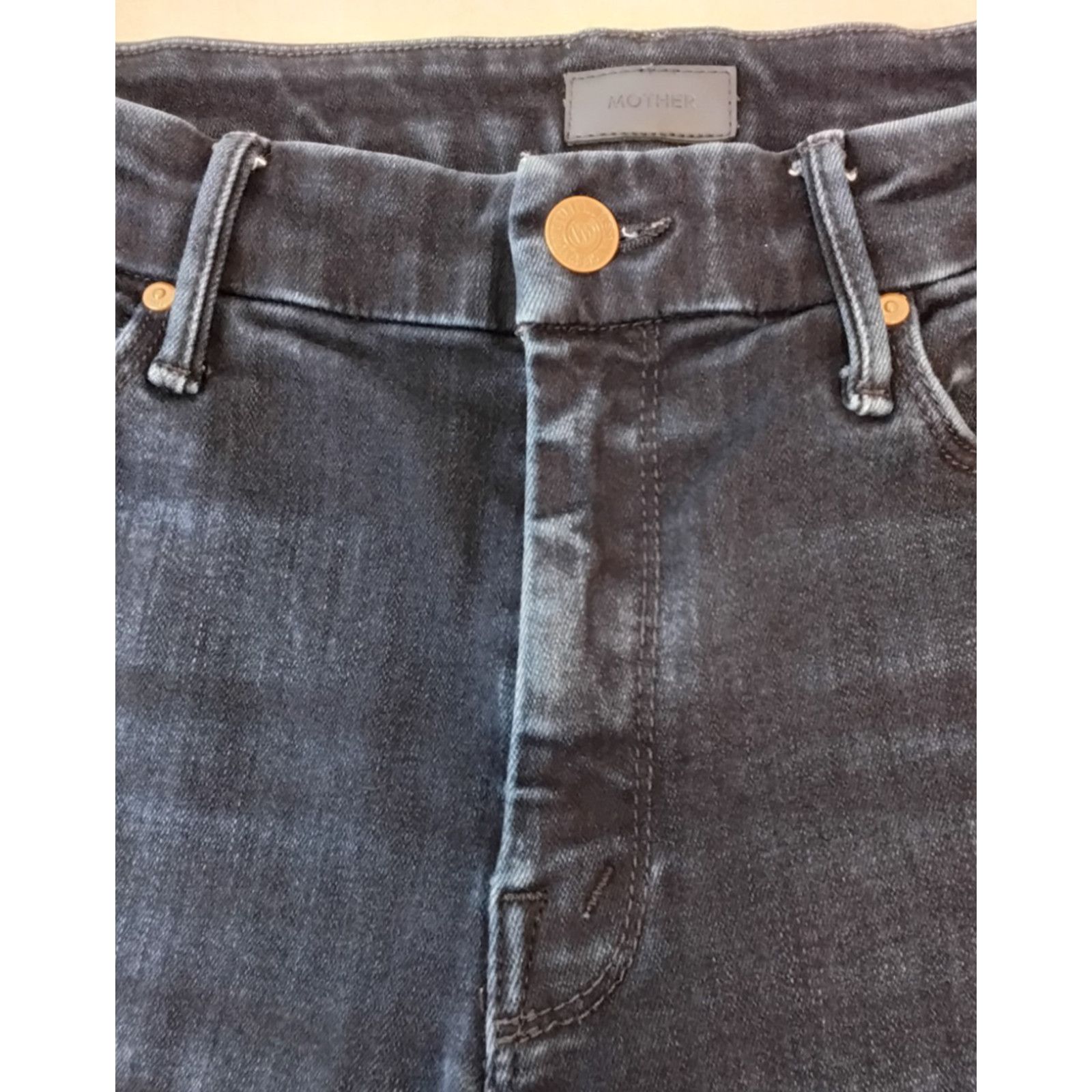 MOTHER Mother The Super Looker After Party Wash Jeans Women's 28 Size 28" / US 6 / IT 42 - 7 Thumbnail