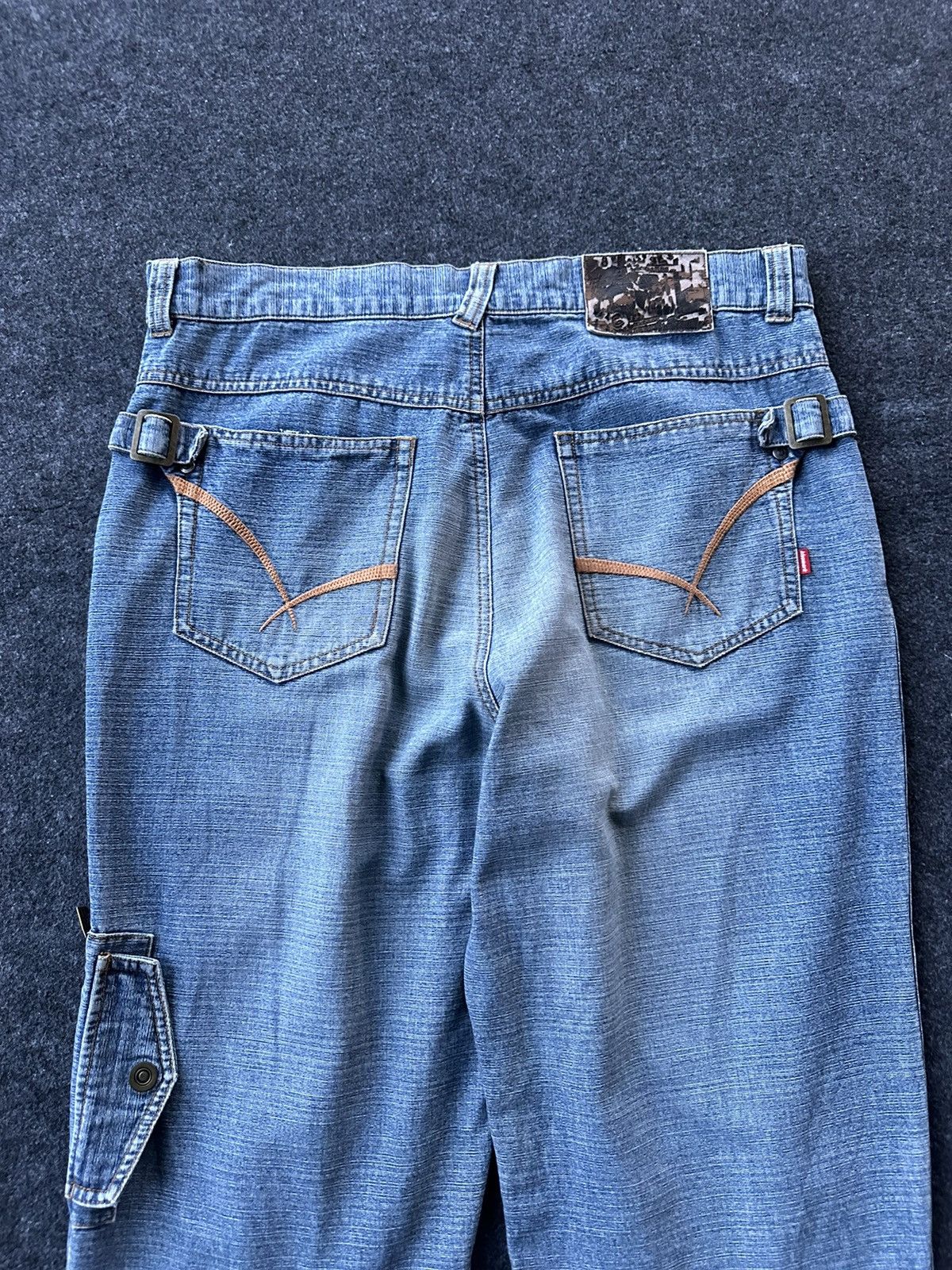 Dogtown × JNCO × Vintage Vintage Kissmark Baggy Loose Denim D233 Size US 34 / EU 50 - 6 Thumbnail