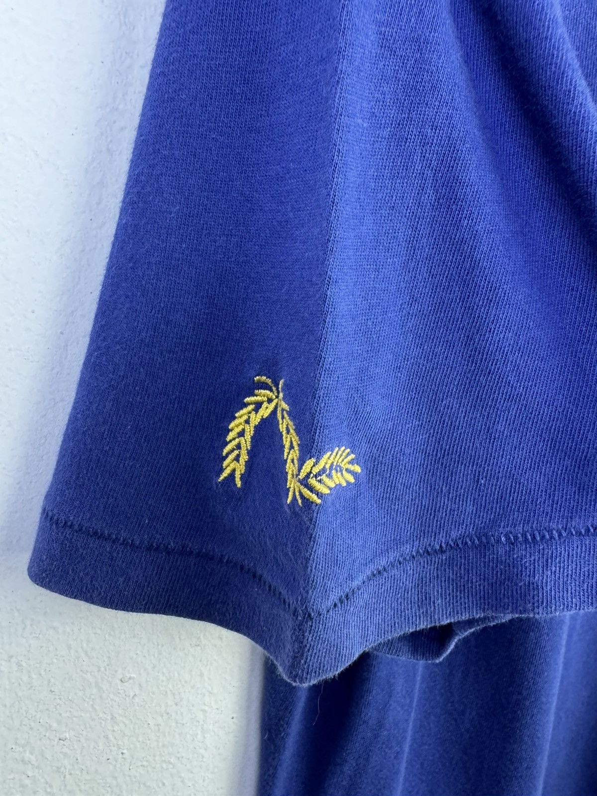 Evisu vintage Evisu blue T-shirt with a light grey seagull logo Size US M / EU 48-50 / 2 - 6 Thumbnail