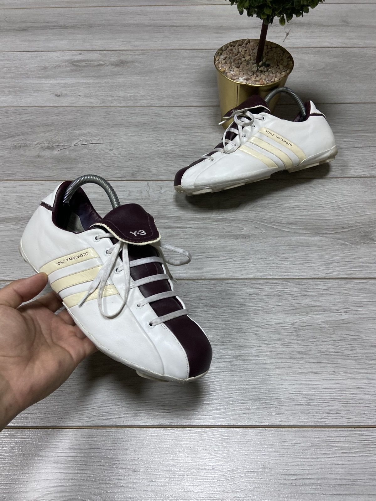 Yohji Yamamoto Y-3 Yohji vintage leather boots trainers sneakers shoes Size US 7.5 / EU 40-41 - 1 Thumbnail
