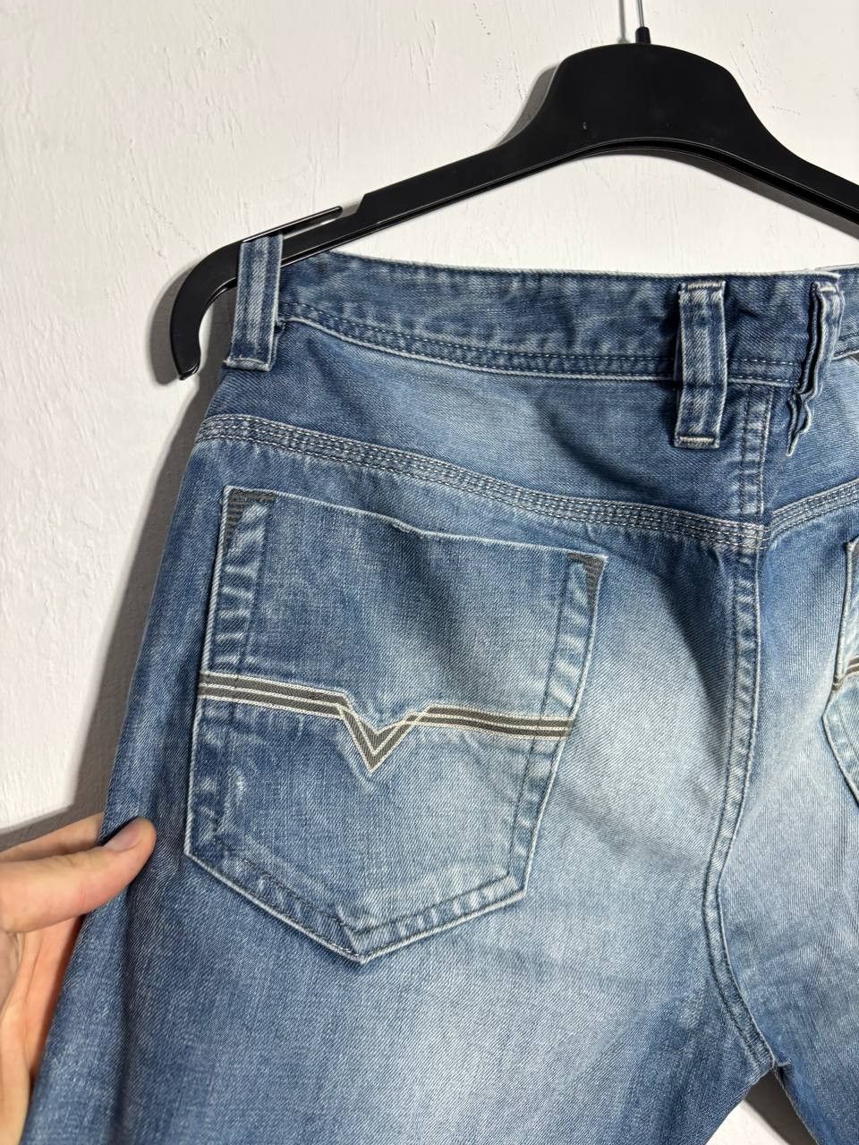 Diesel VTG Diesel Distressed Y2K Crazy Crop Denim Shorts Size US 32 / EU 48 - 6 Thumbnail