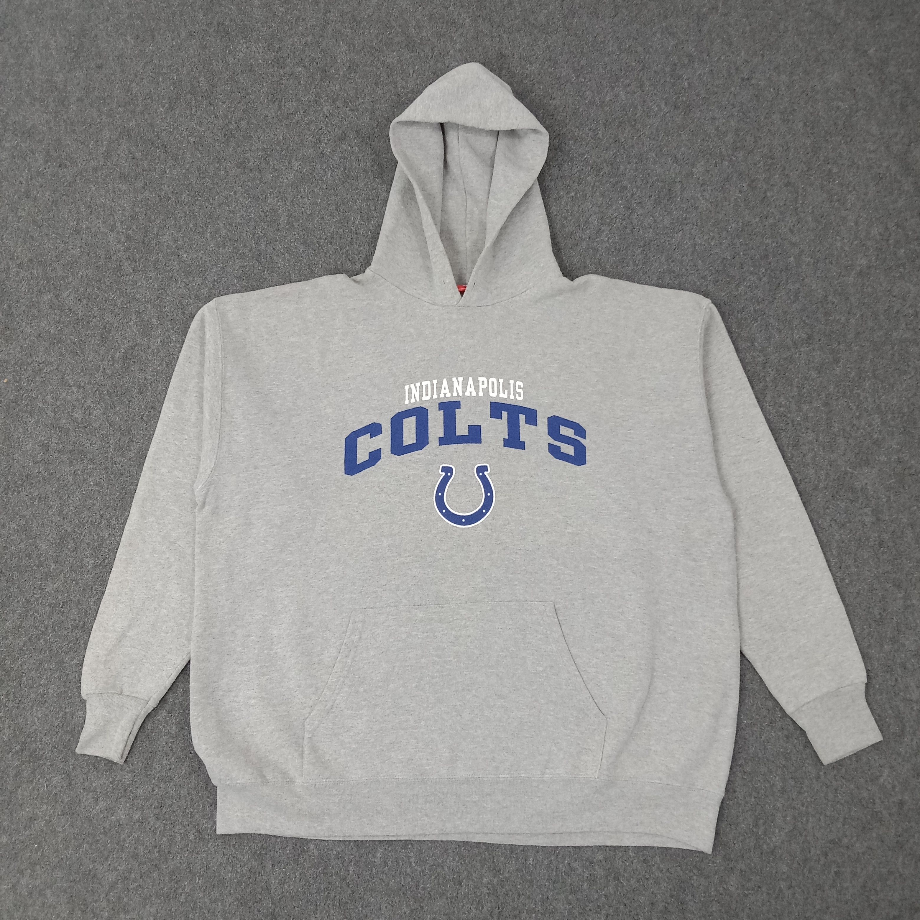 NFL Indianapolis Colts American Football Team Hoodie C261N14 Size US XXL / EU 58 / 5 - 1 Thumbnail