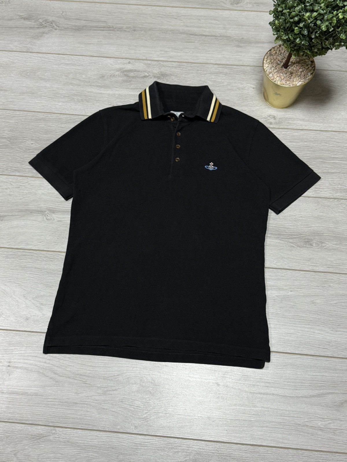 Vivienne Westwood Vivienne Westwood vintage small orb polo shirt Size US L / EU 52-54 / 3 - 2 Thumbnail