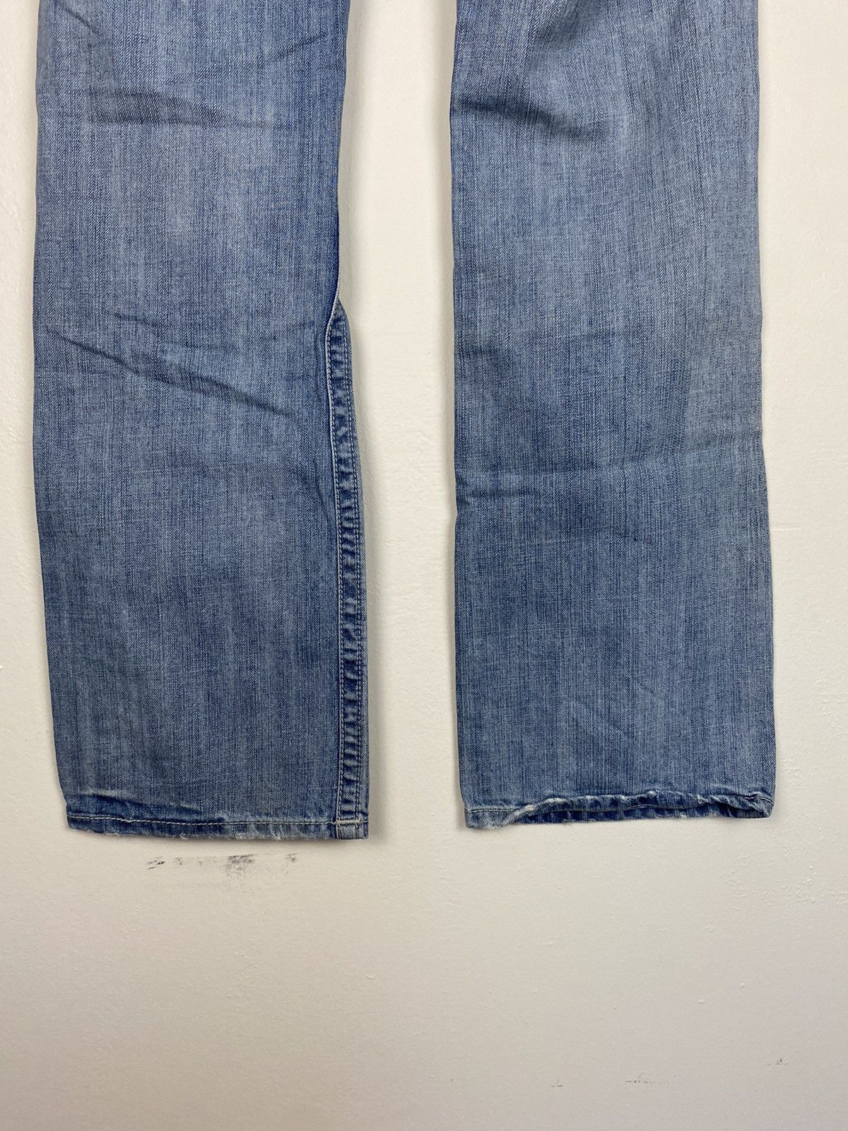 Affliction × Vintage Y2K Crazy Affliction Denim Jeans Grail Size US 33 - 9 Thumbnail