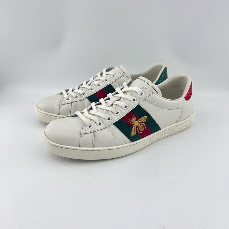 Gucci Gucci Bee Web Stripe Sneakers 0079 Size US 9.5 / EU 42-43 - 1 Thumbnail