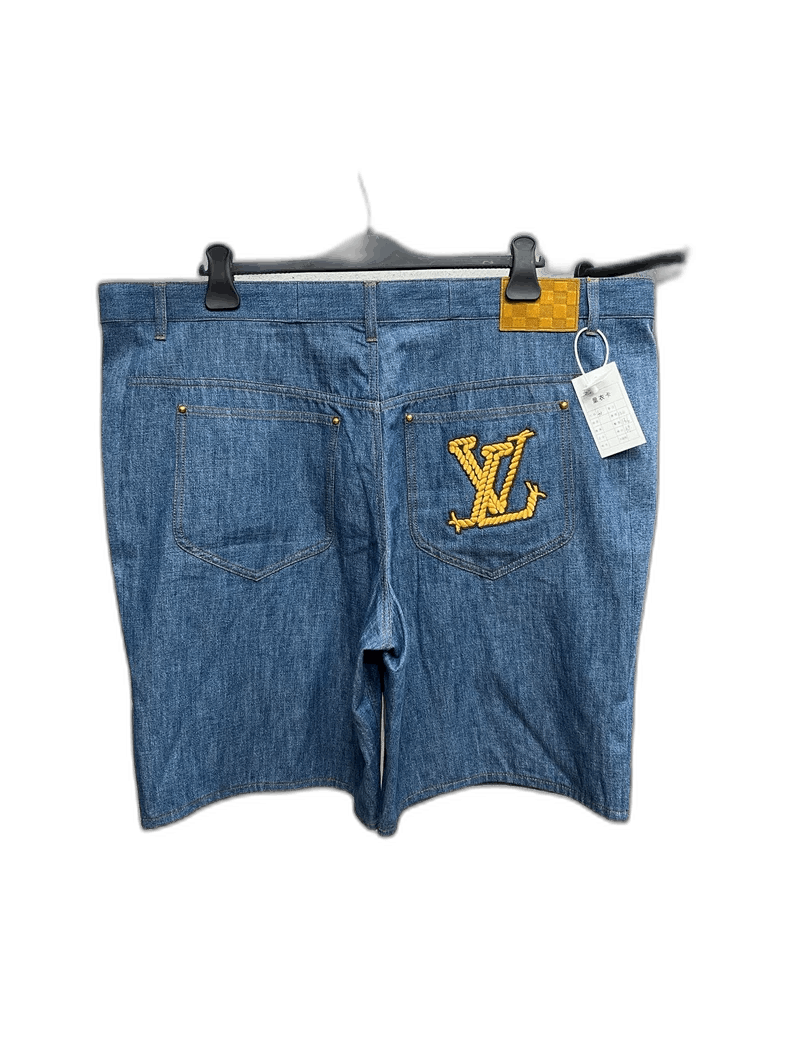 Louis Vuitton Denim Shorts with Rope Design -2505