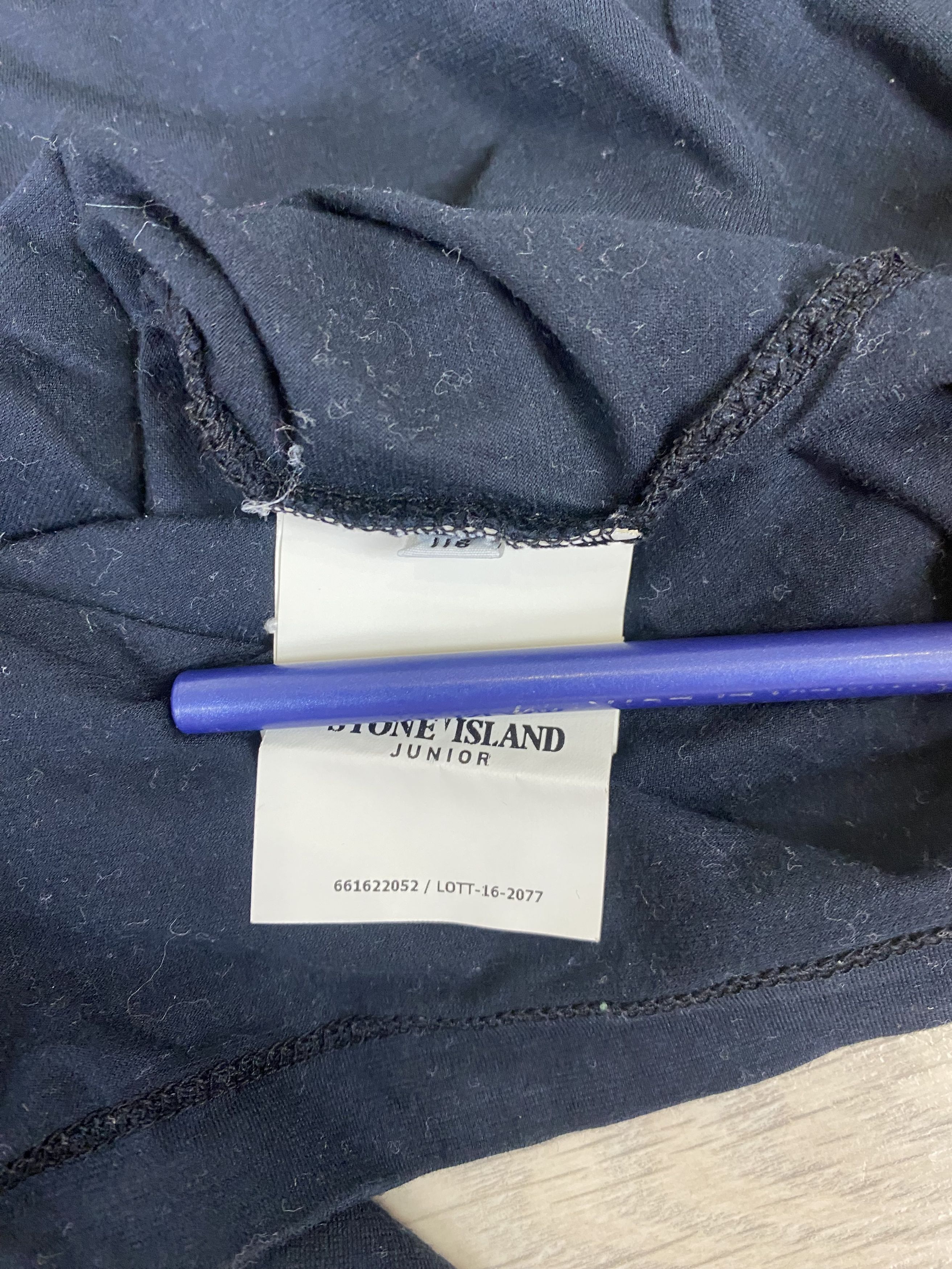 Stone Island Stone Island Junior Long Sleeve Polo 6 Years Size US XXS / EU 40 - 4 Thumbnail