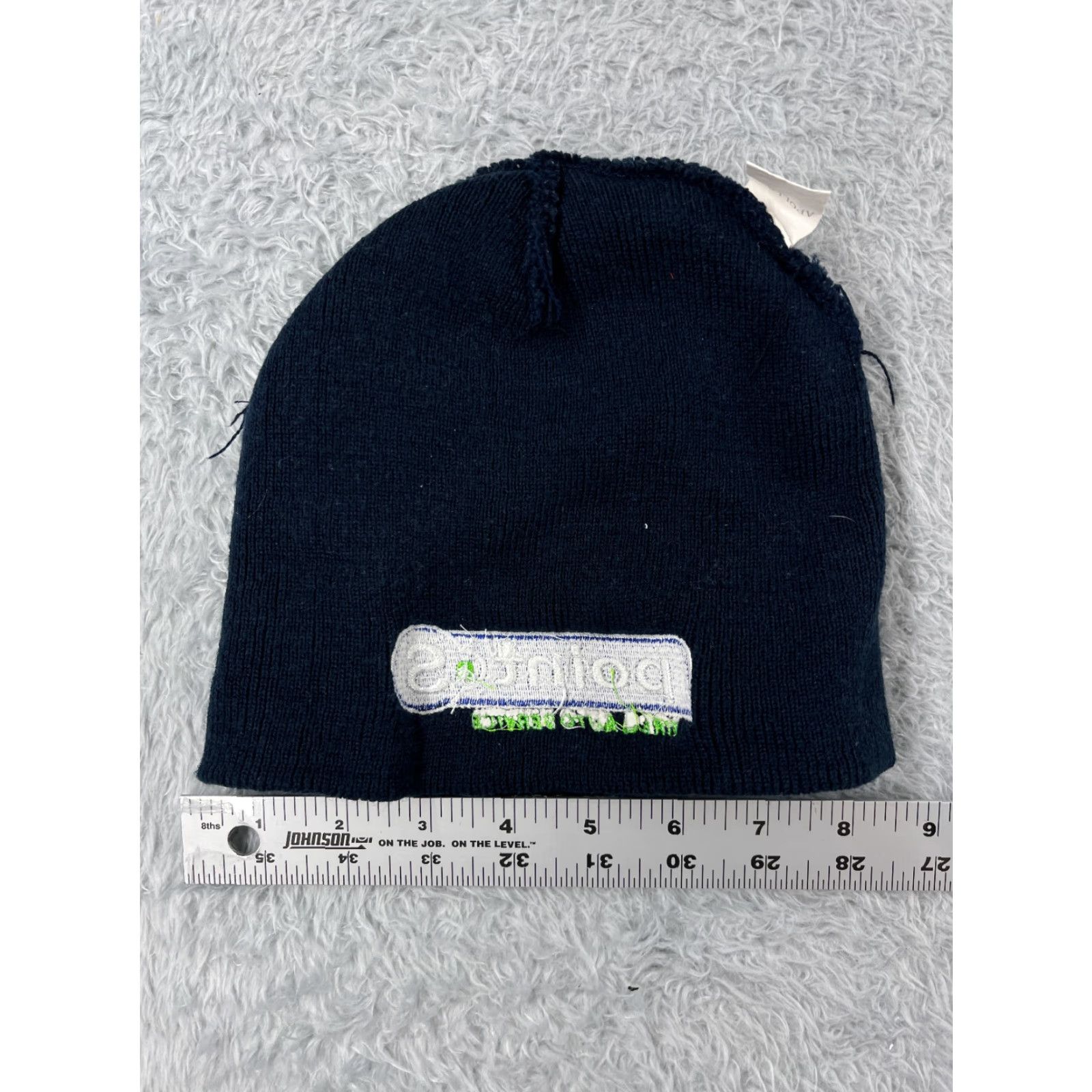 Vintage Point S Beanie Toque Adult One Size Blue Embroidered Acrylic Tire Auto Service Size ONE SIZE - 4 Thumbnail