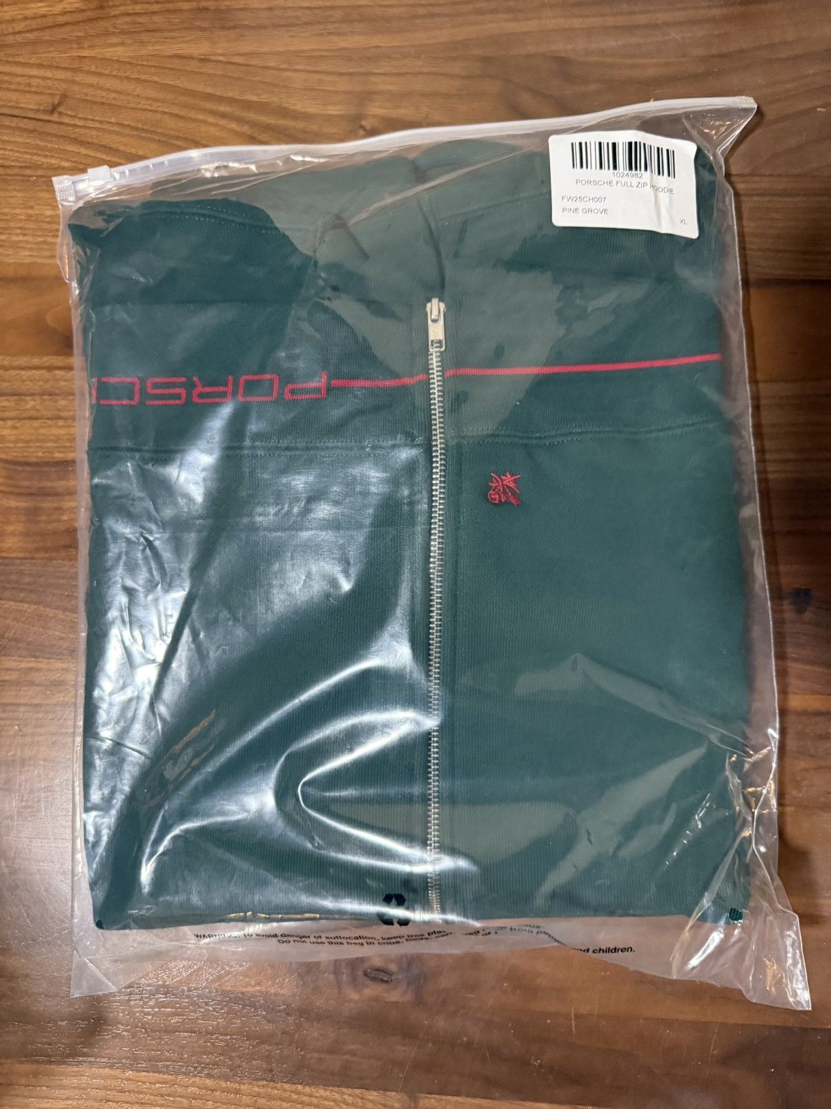 Aime Leon Dore × Porsche Design Aime Leon Dore ALD / Porsche Full-Zip Hoodie Green XL Size US XL / EU 56 / 4 - 7 Thumbnail