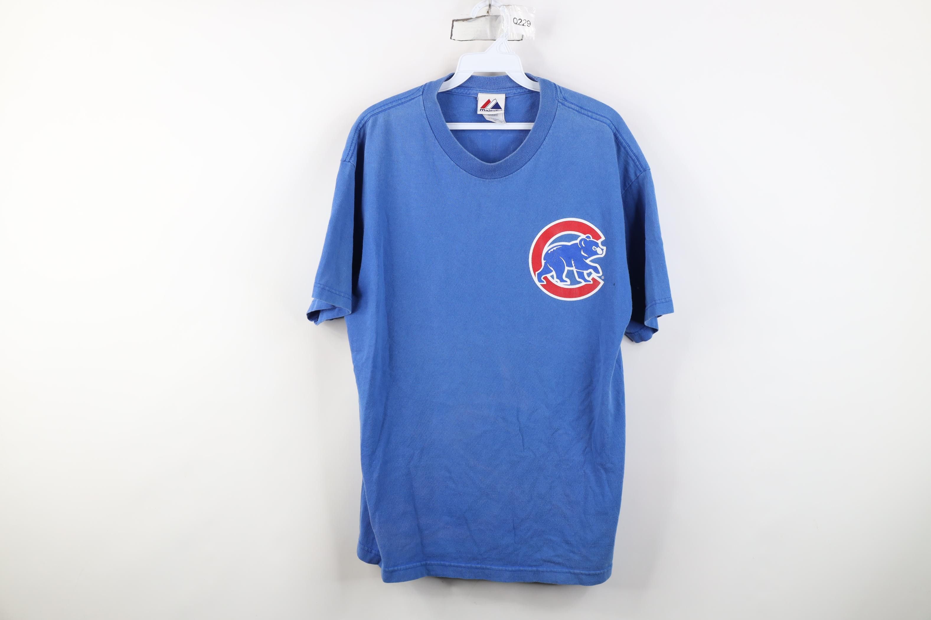 Majestic Vintage Majestic Chicago Cubs Baseball Jersey T-Shirt #12 Size US L / EU 52-54 / 3 - 1 Thumbnail