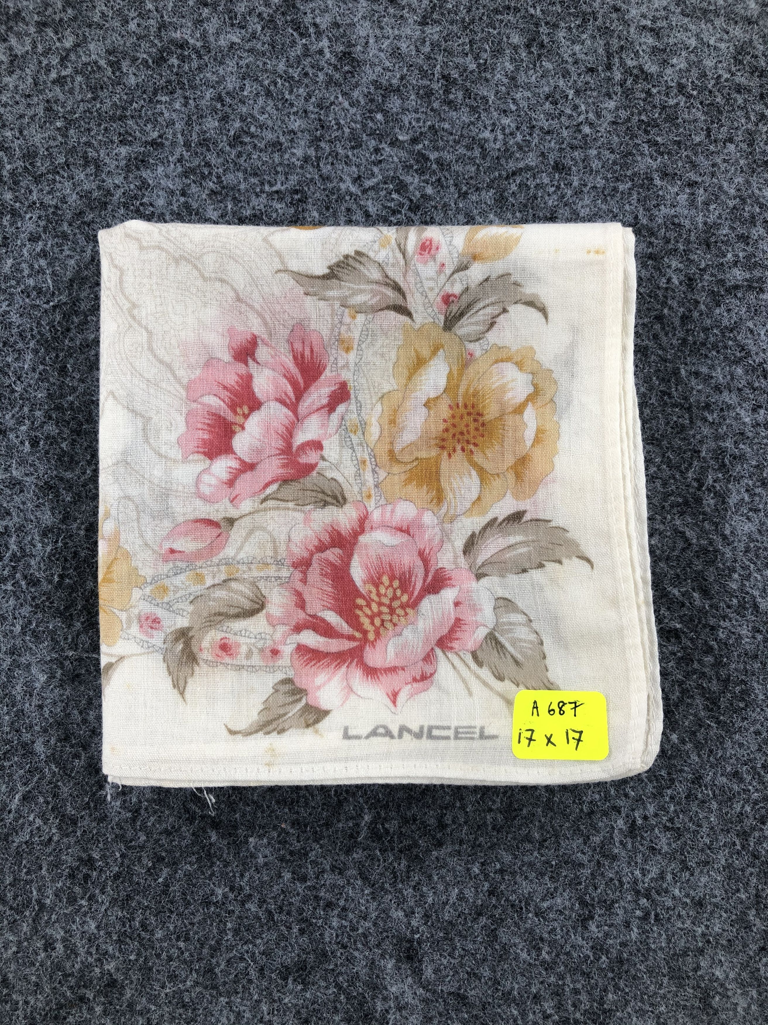 Lancel × Vintage Lancel Handkerchief / Bandana / Neckerchief Size ONE SIZE - 7 Thumbnail
