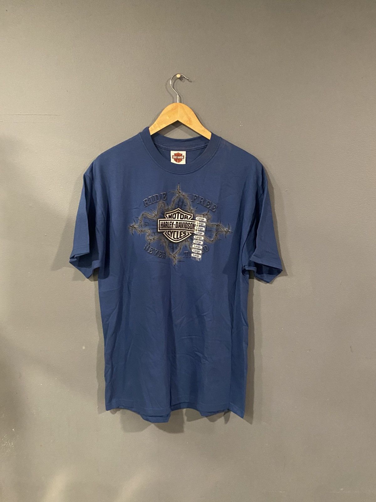 Harley Davidson Vintage Y2K Harley Davidson T Shirt Size US L / EU 52-54 / 3 - 2 Thumbnail