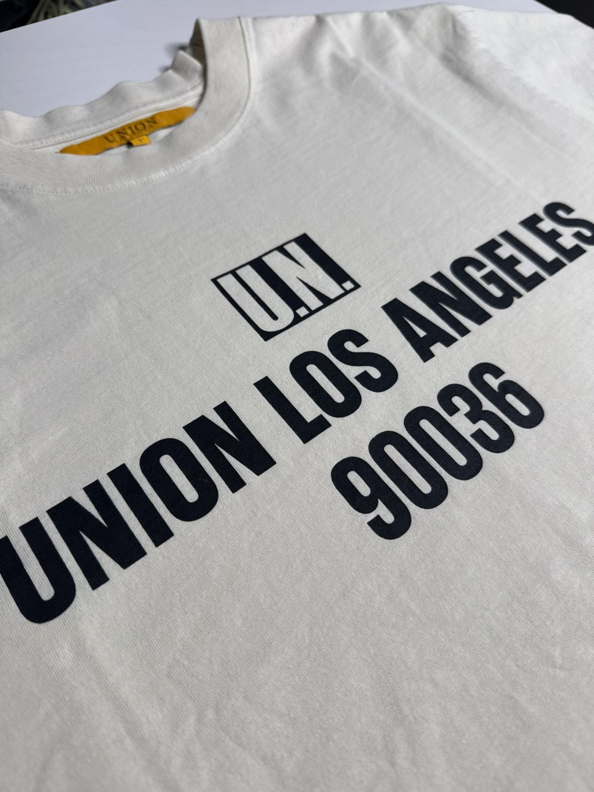 Union LA Union LA 90036 Tee “Cream” [ XL ] BRAND NEW Size US XL / EU 56 / 4 - 2 Thumbnail