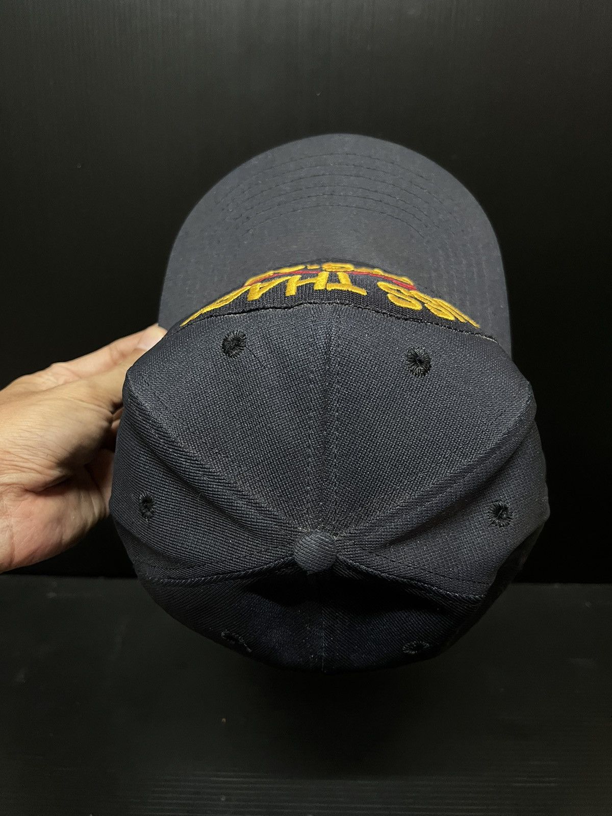 Vintage 🔥HOT DROPS🔥80s USS THACH FFG-43 US NAVY HAT Size ONE SIZE - 3 Thumbnail