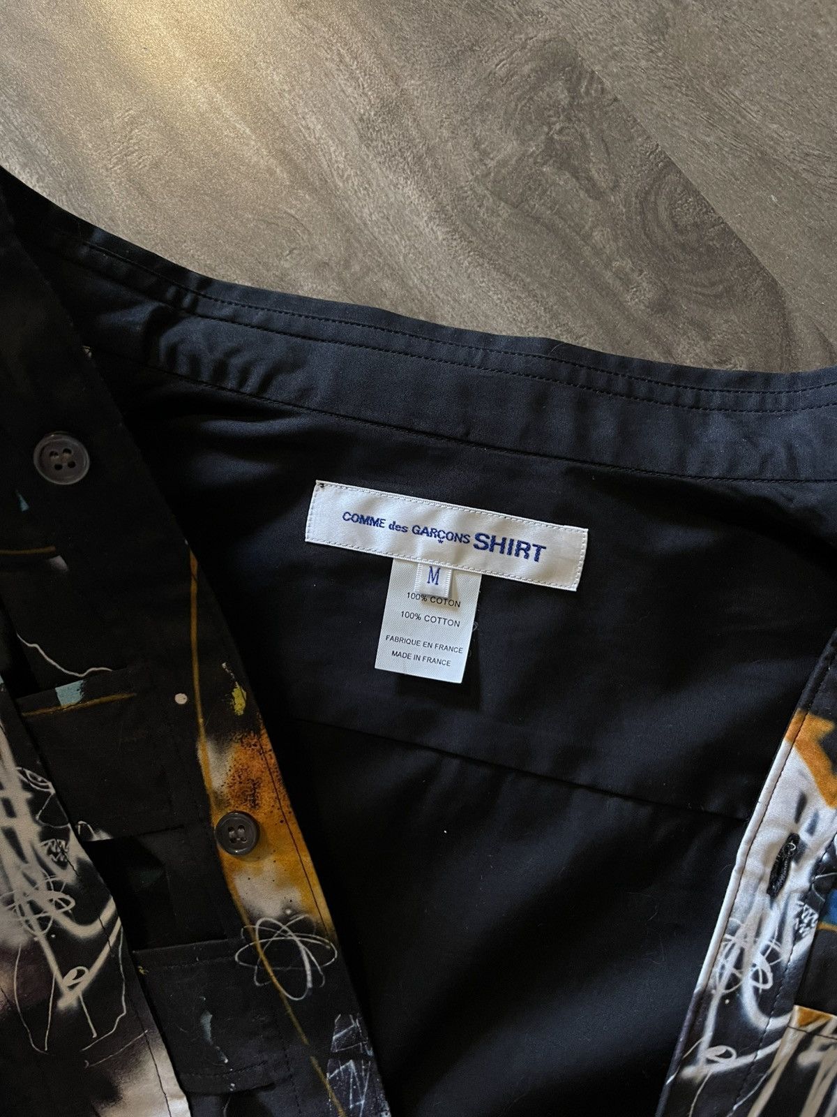 Comme des Garcons Comme des Garçons SHIRT x Futura 2000 Rare Lattice Button Up Size US M / EU 48-50 / 2 - 7 Thumbnail