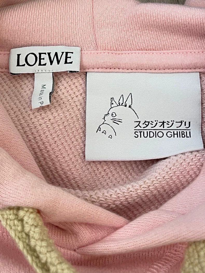 Loewe loewe Sakura Pink Totoro Limited Edition Hooded Sweatshirt Size US XS / EU 42 / 0 - 5 Thumbnail