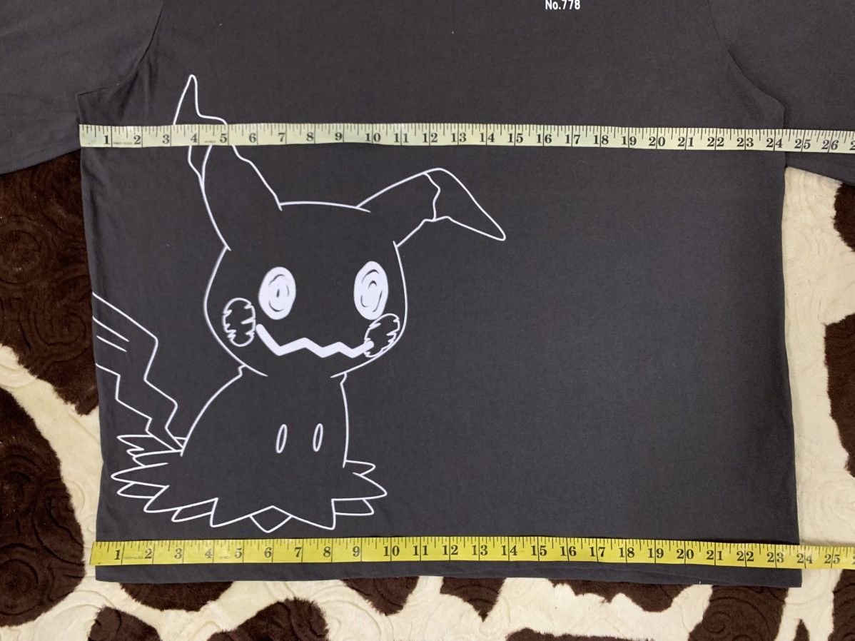 Japanese Brand LAST DROP#Pokemon Mimikkyu Long Sleeve Shirt Size US XXL / EU 58 / 5 - 6 Thumbnail