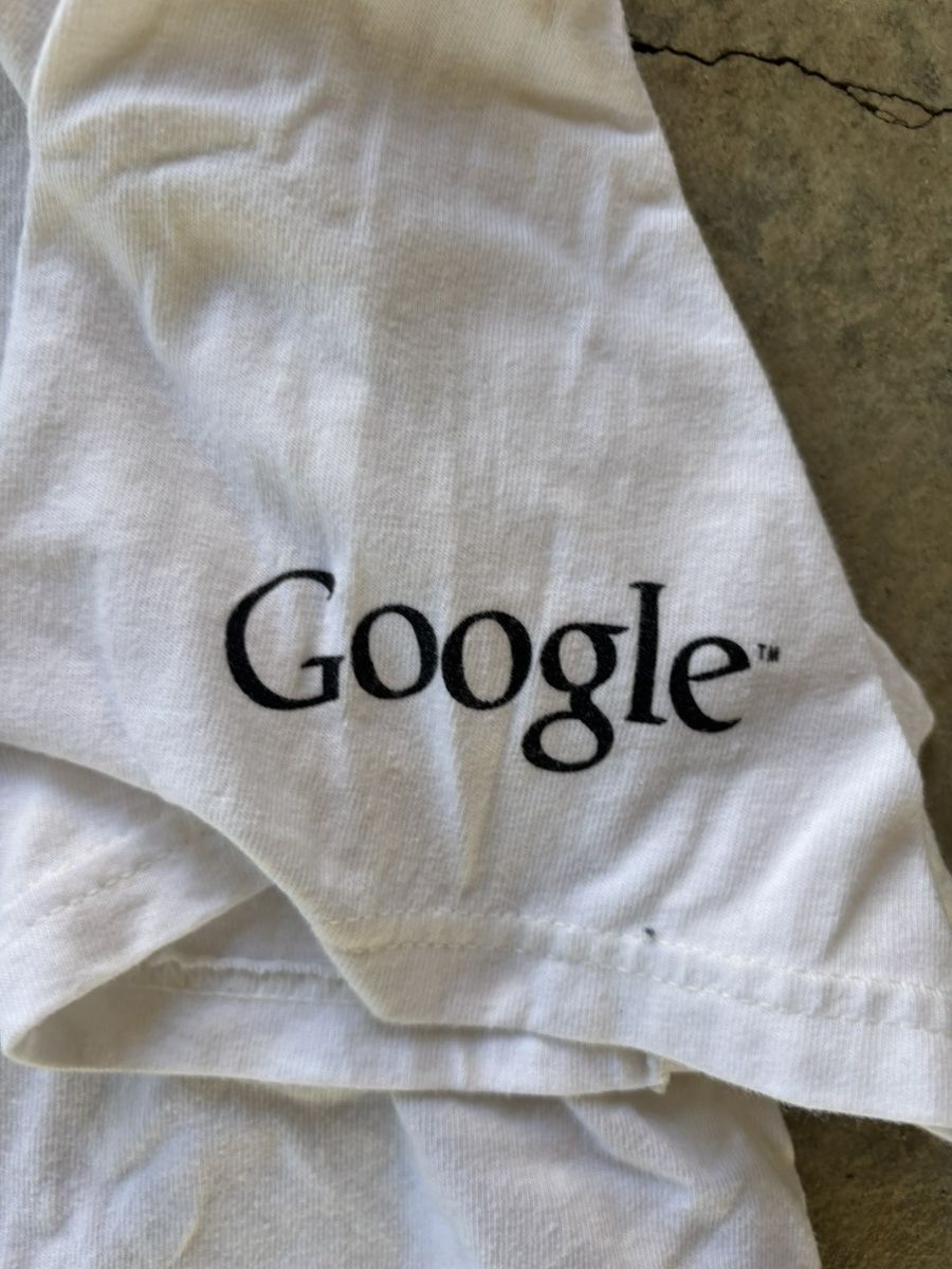 Hanes 2000s Google shirt Size US XL / EU 56 / 4 - 3 Thumbnail