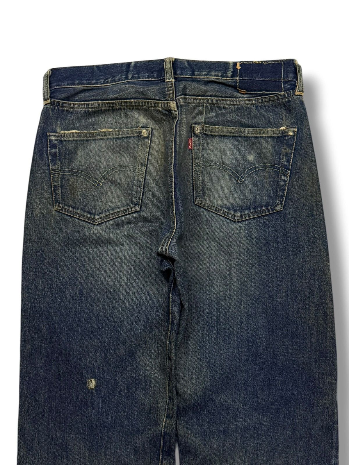 Levi's Vintage Clothing Vintage 00s Levi’s 501 Selvedge Big E USA Made 555 | W32 Size US 32 / EU 48 - 5 Thumbnail