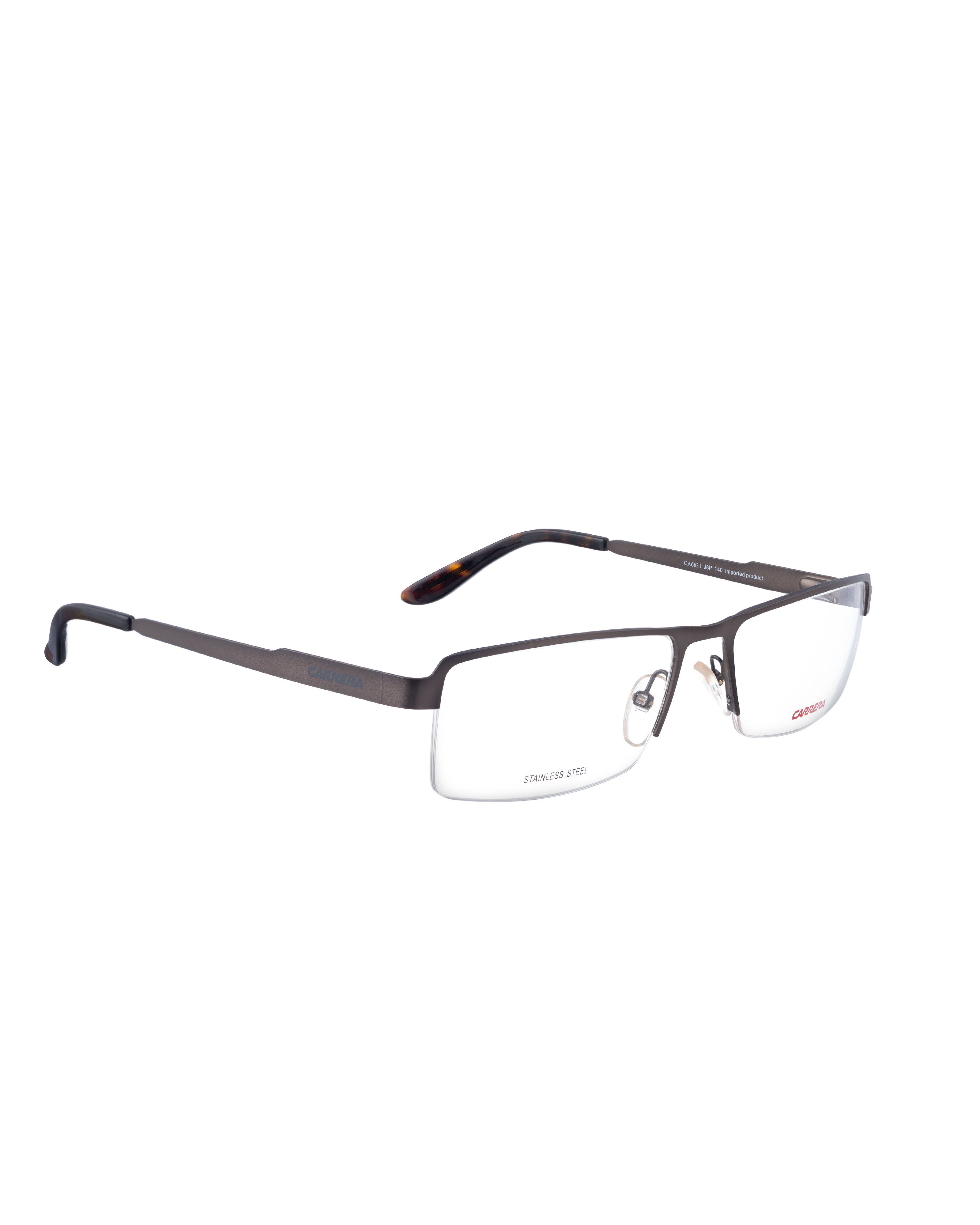 Carrera Carrera 00s Half Rim Brown Thin Glasses Size ONE SIZE - 1 Thumbnail