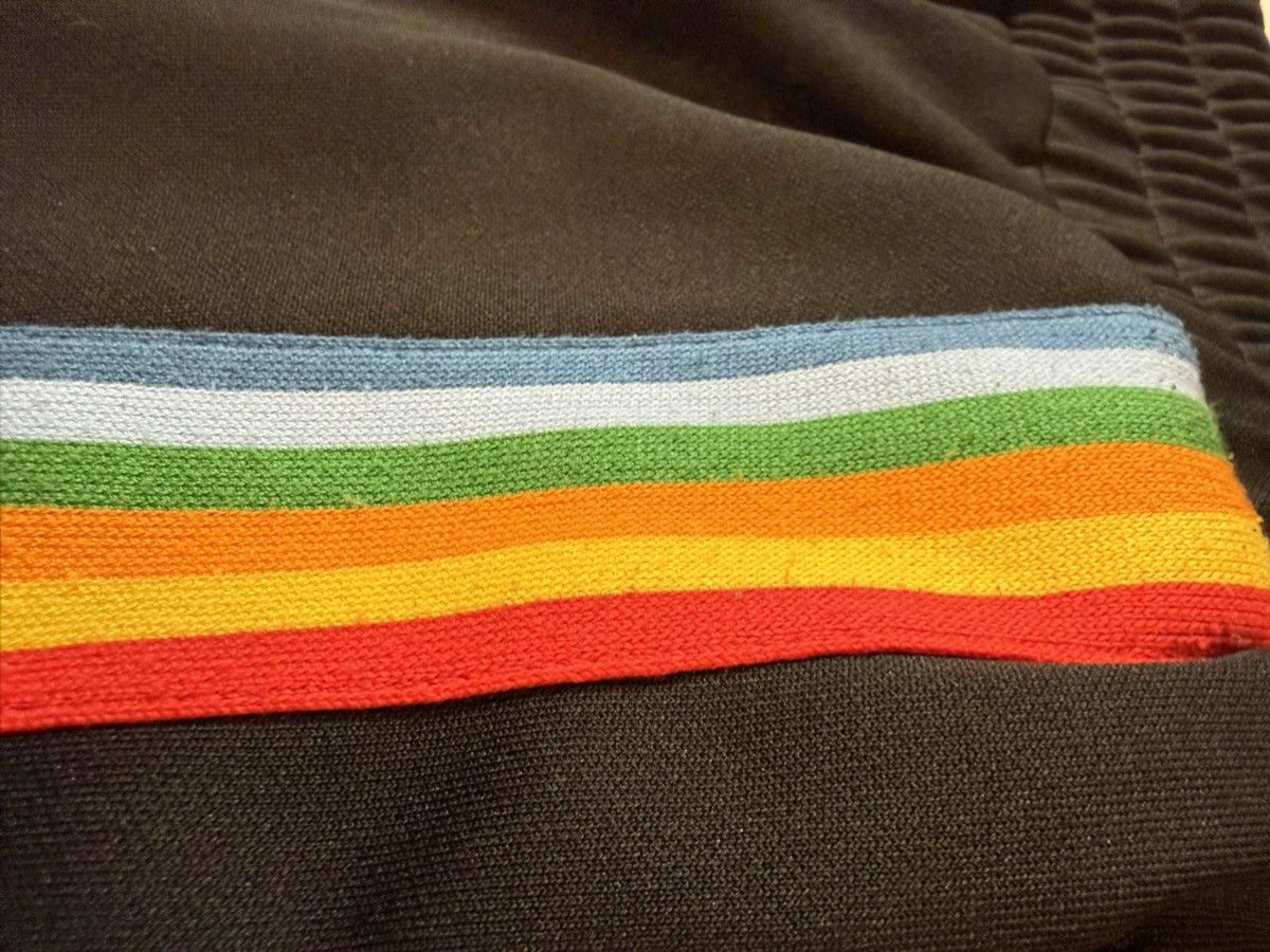 Palm Angels Palm Angels Rainbow Side Stripe Track Pants-Black Size US 34 / EU 50 - 23 Thumbnail