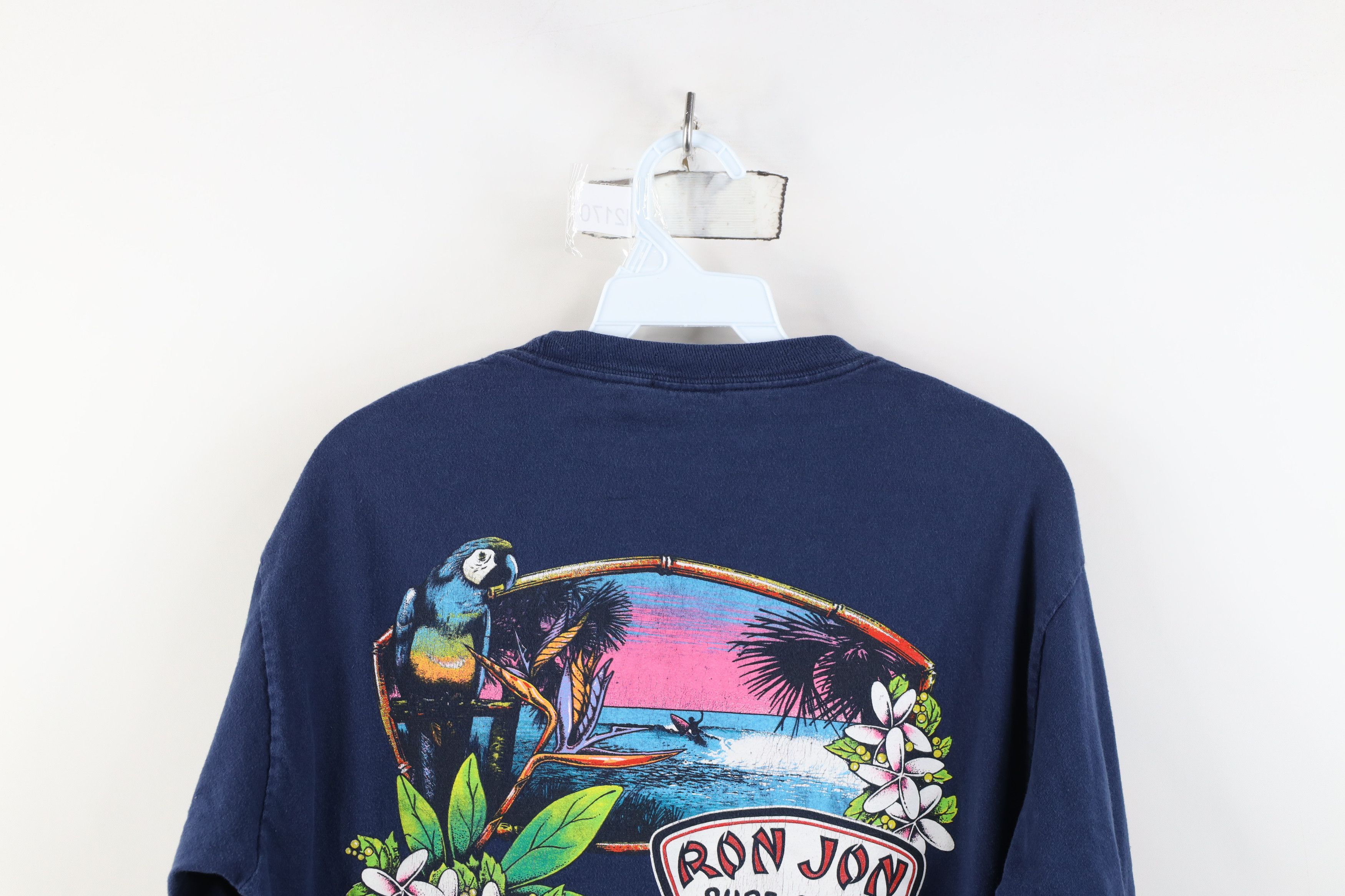 Vintage Vintage Ron Jon Surf Shop Spell Out Surf Long Sleeve T-Shirt Size US M / EU 48-50 / 2 - 15 Thumbnail
