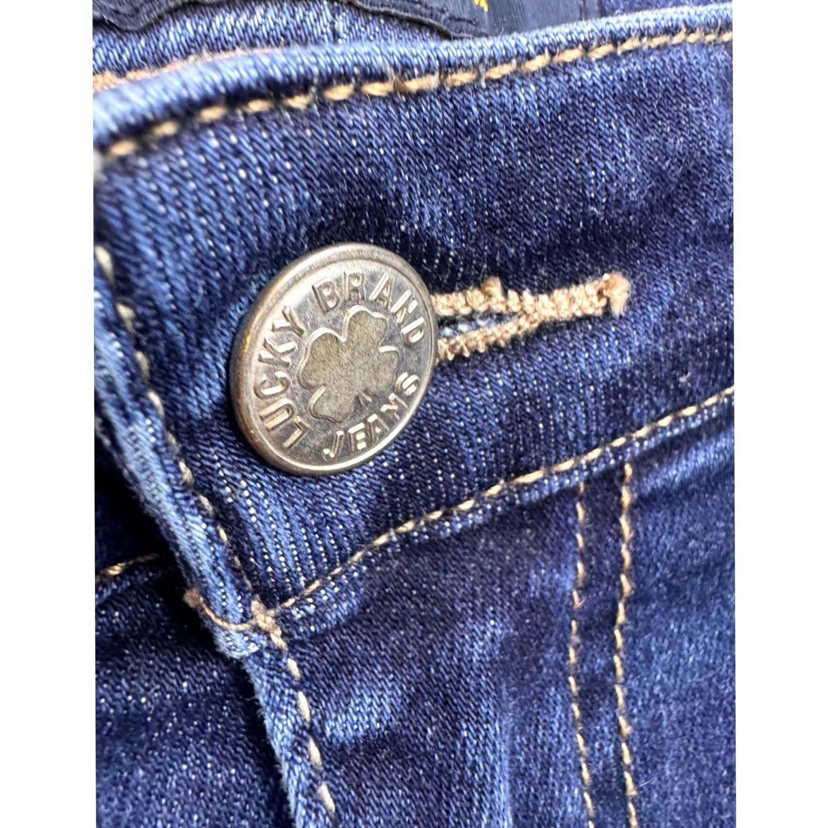 Lucky Brand Lucky Brand Lolita Super Skinny Jeans Women's 26 Dark Wash Blue Denim Pants Size 26" / US 2 / IT 38 - 6 Thumbnail