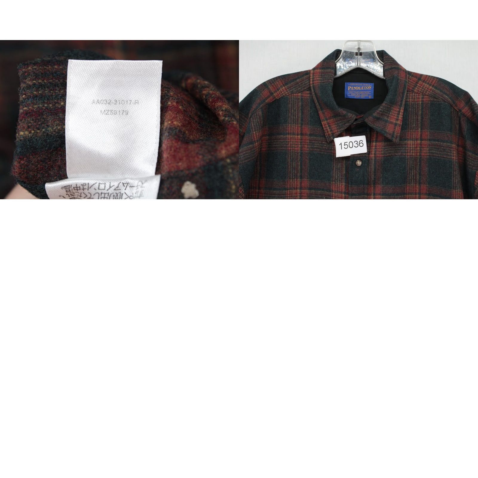 Pendleton VTG Pendleton Shirt Mens Large Wool Plaid Suede Elbow Patches Cabincore Gorpcore Shirt Mens Large Wool Plaid Suede Elbow Patches Cabincore Gorpcore Size US L / EU 52-54 / 3 - 8 Thumbnail