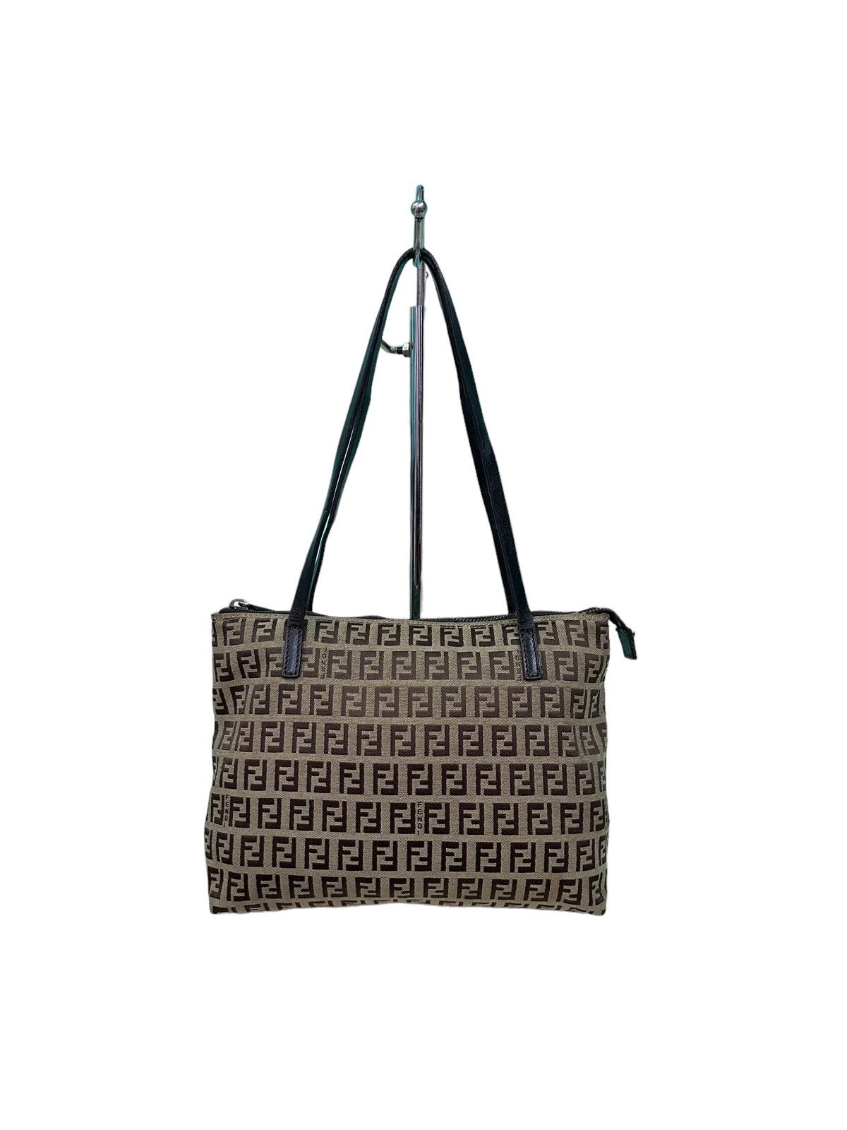 Fendi AUTHENTIC VINTAGE FENDI ZUCCHINO TOTE BAG Size ONE SIZE - 1 Thumbnail
