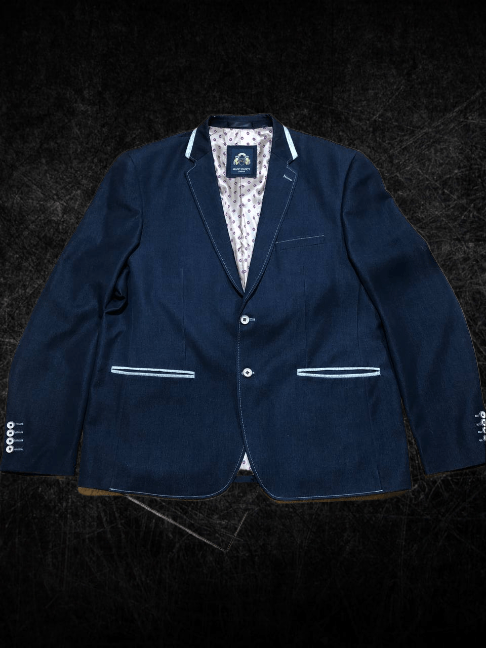 Vintage Mens Marc Darcy Blazer Jacket CASUAL Size 48R - 1 Thumbnail
