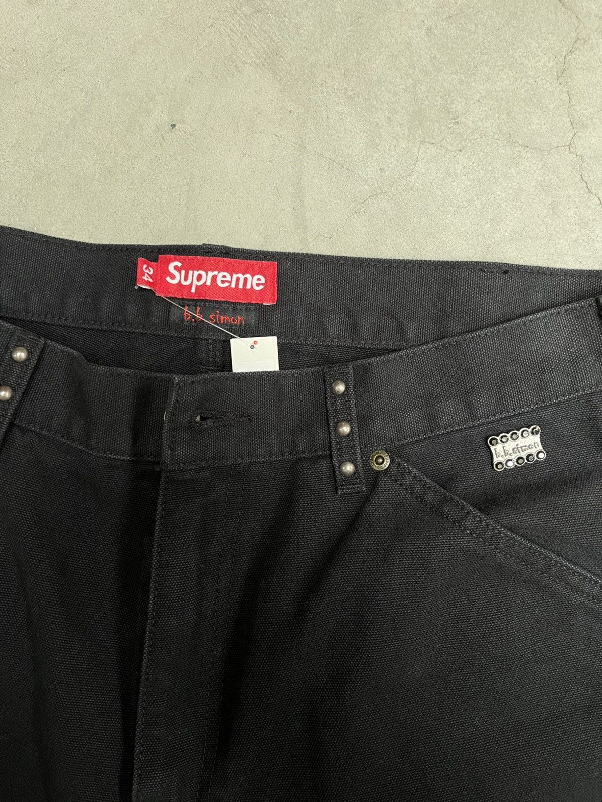 B.B. Simon × Supreme SUPREME X BB SIMON Size US 34 / EU 50 - 2 Thumbnail