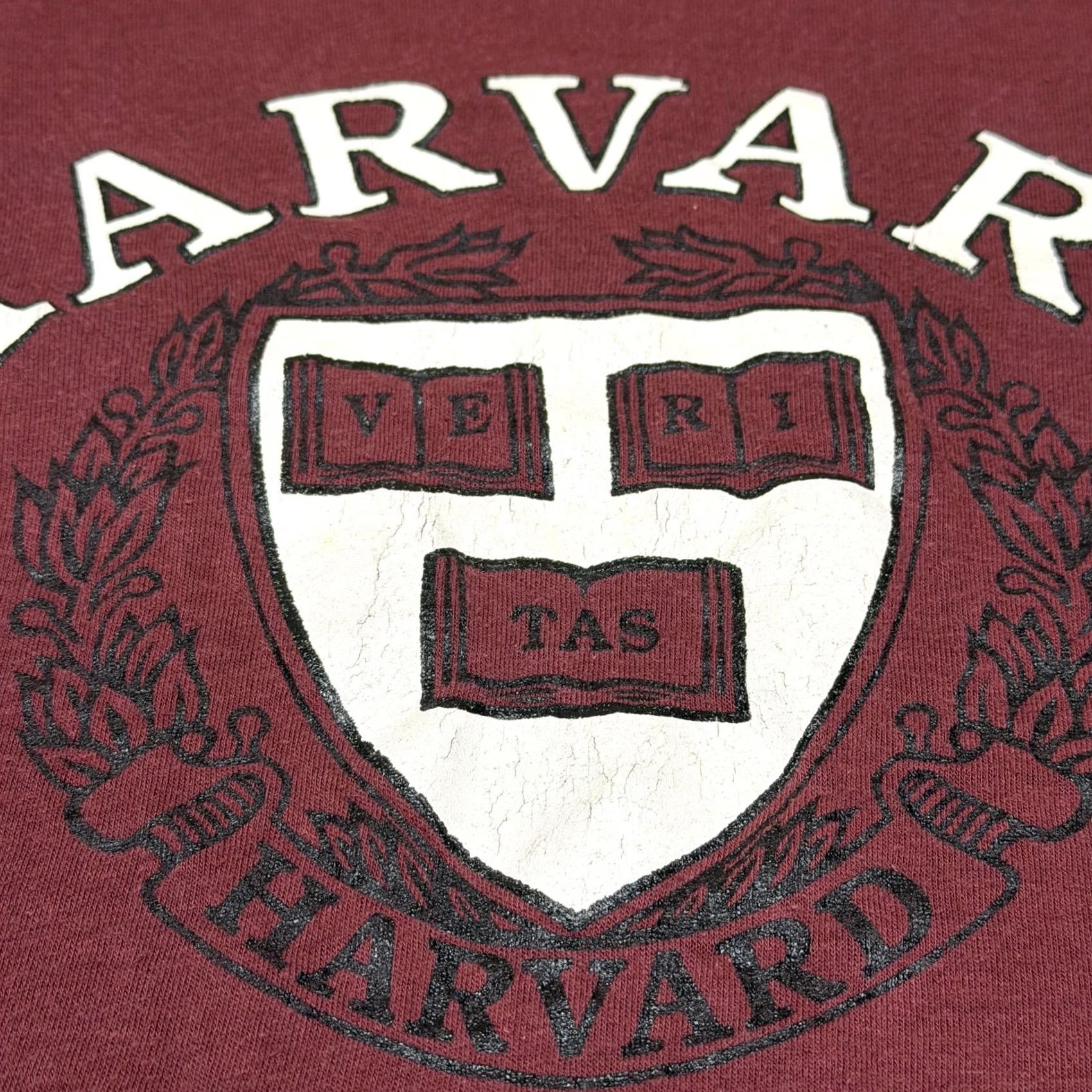 Vintage VINTAGE Harvard University Shirt Mens Small Red Stedman Graphic Tee USA 80s Size US S / EU 44-46 / 1 - 4 Thumbnail