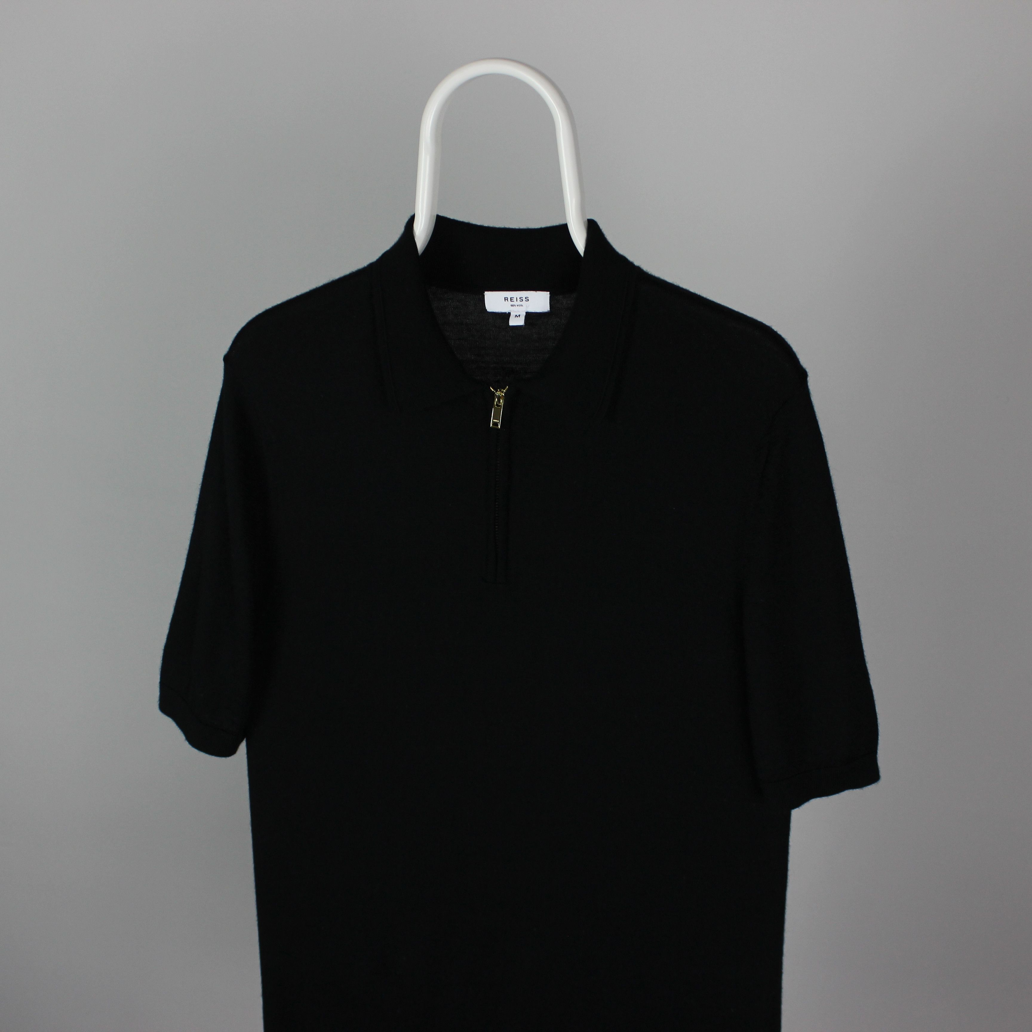 Reiss Reiss polo shirt men Maxwell wool M black Size US M / EU 48-50 / 2 - 1 Thumbnail