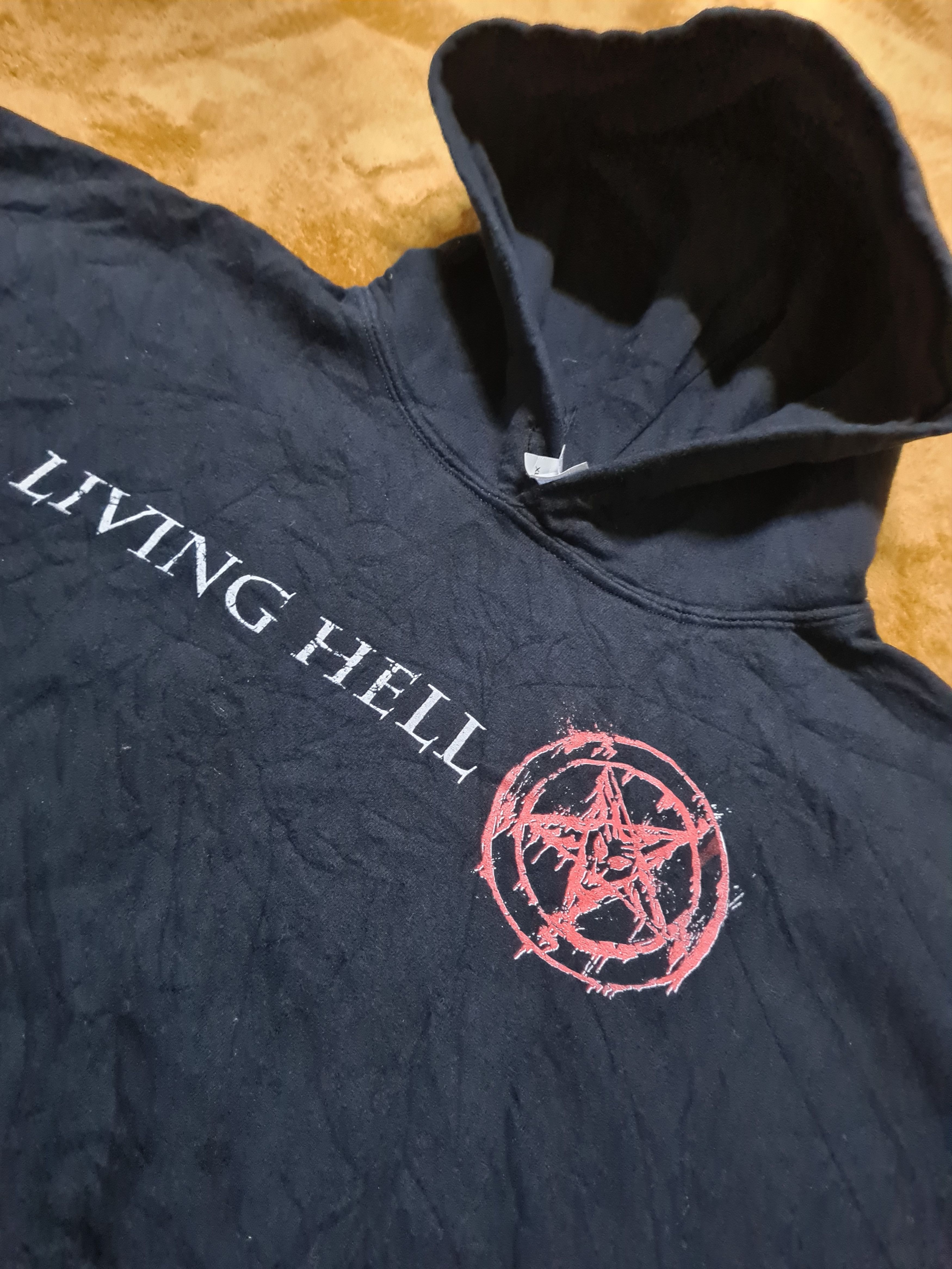 Band Tees × Vintage Vintage y2k metal band hoodie Size US XL / EU 56 / 4 - 5 Thumbnail