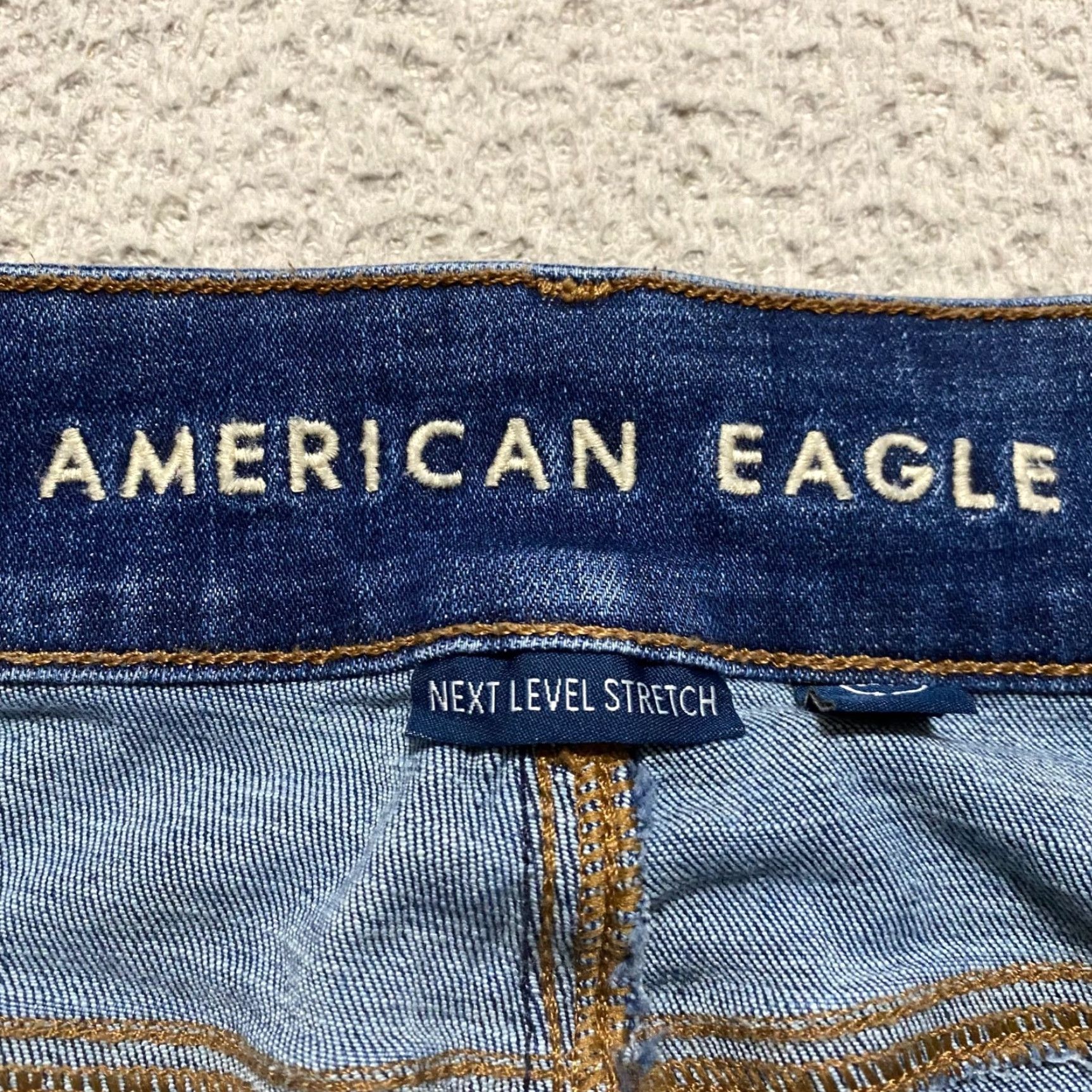 American Eagle Outfitters American Eagle Outfitters Jeans Womens 4P Blue Dark Wash Jegging Size 4P Denim Size 27" / US 4 / IT 40 - 3 Thumbnail