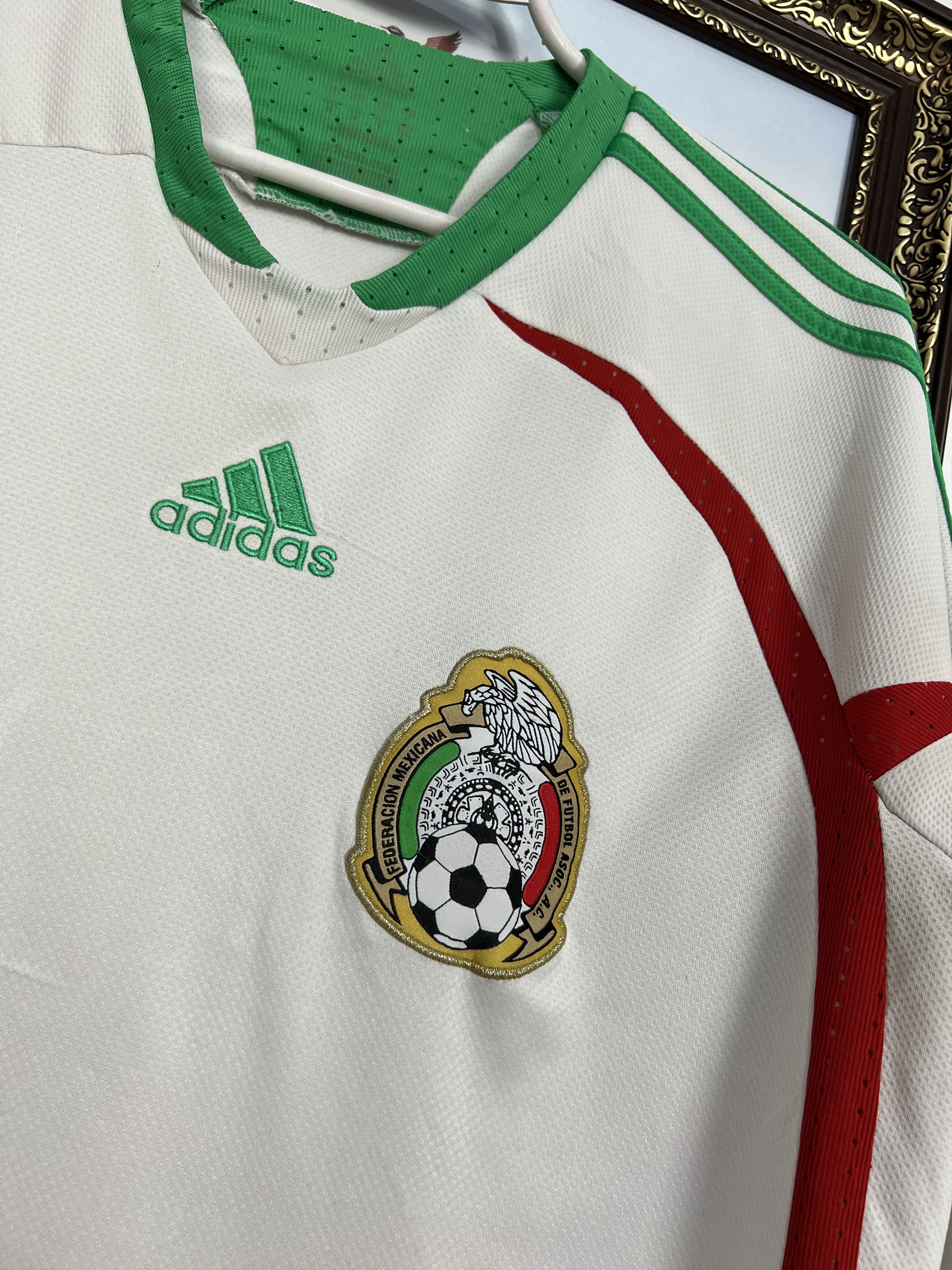 Adidas Mexico Away football shirt 2008 Soccer Adidas Jersey Trikot Size US M / EU 48-50 / 2 - 3 Thumbnail