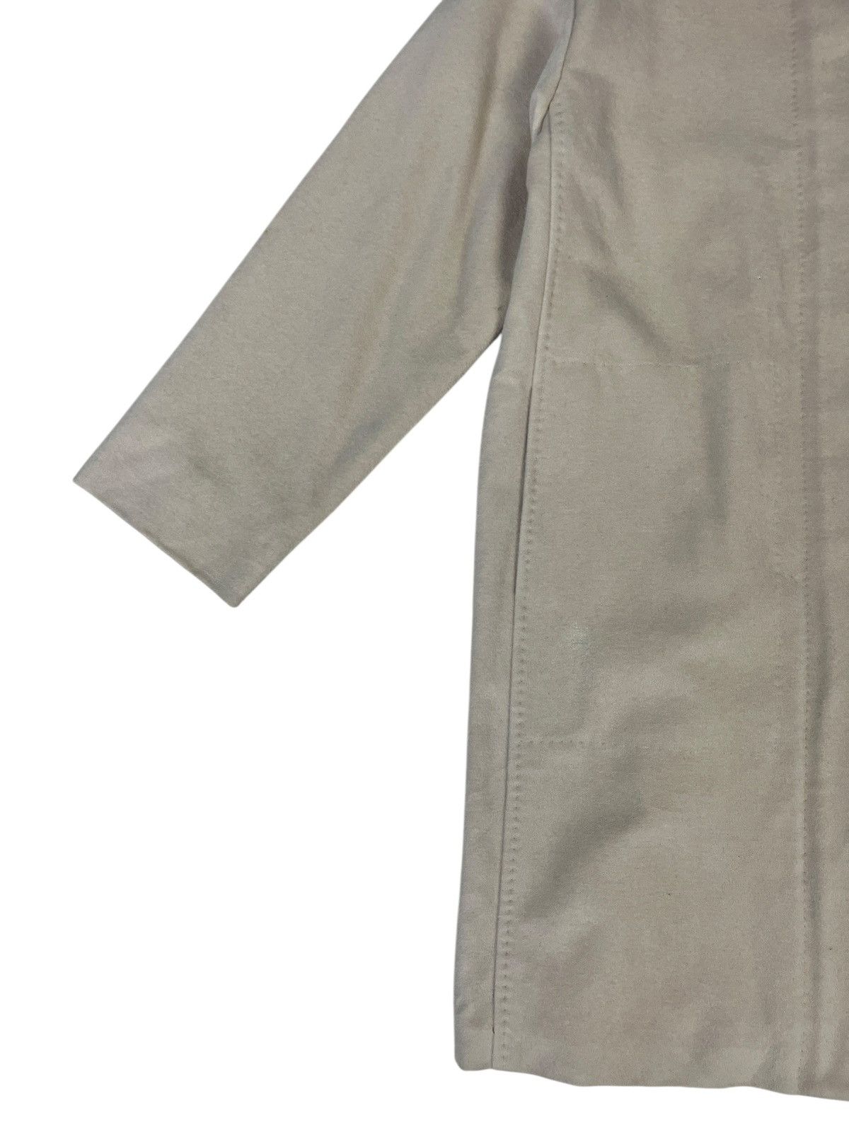 Max Mara S’ Max Mara Made in Italy Wool Zip Up Long Coat with Hood Size M / US 6-8 / IT 42-44 - 5 Thumbnail